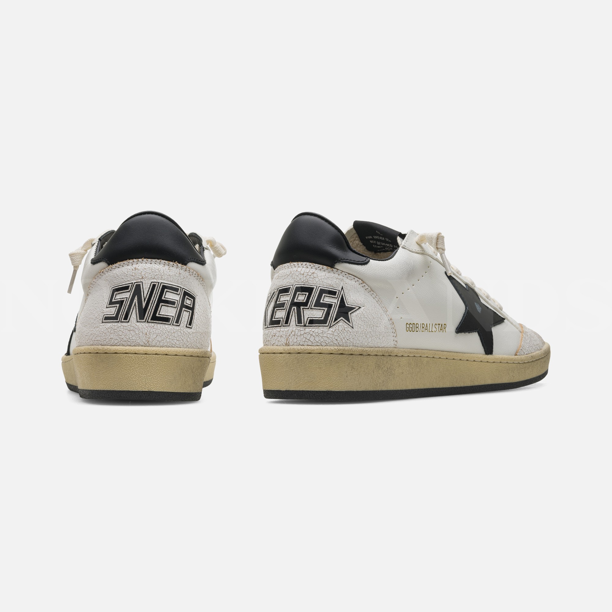 Ball Star Beyaz Deri Sneaker