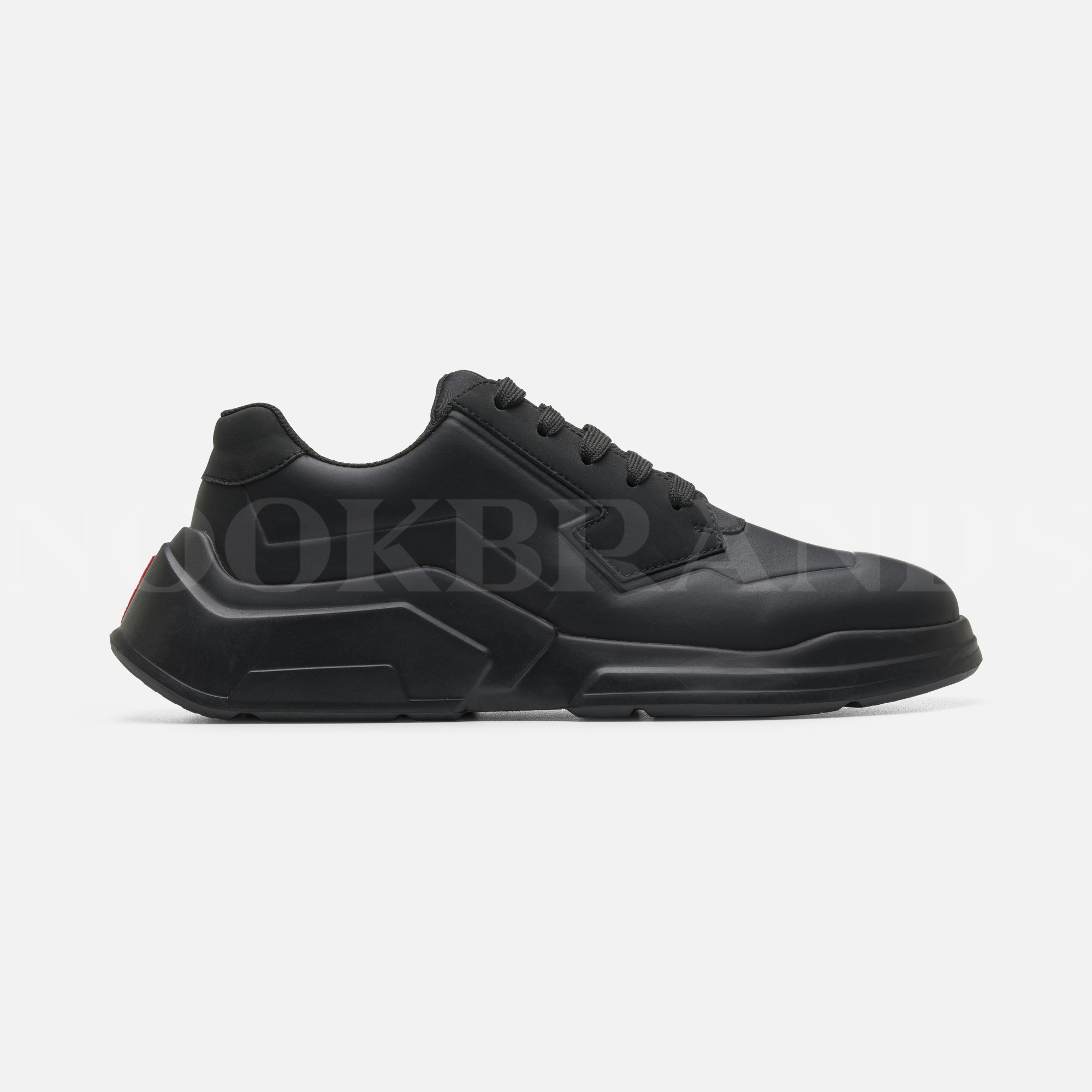 Siyah Erkek Deri Sneaker