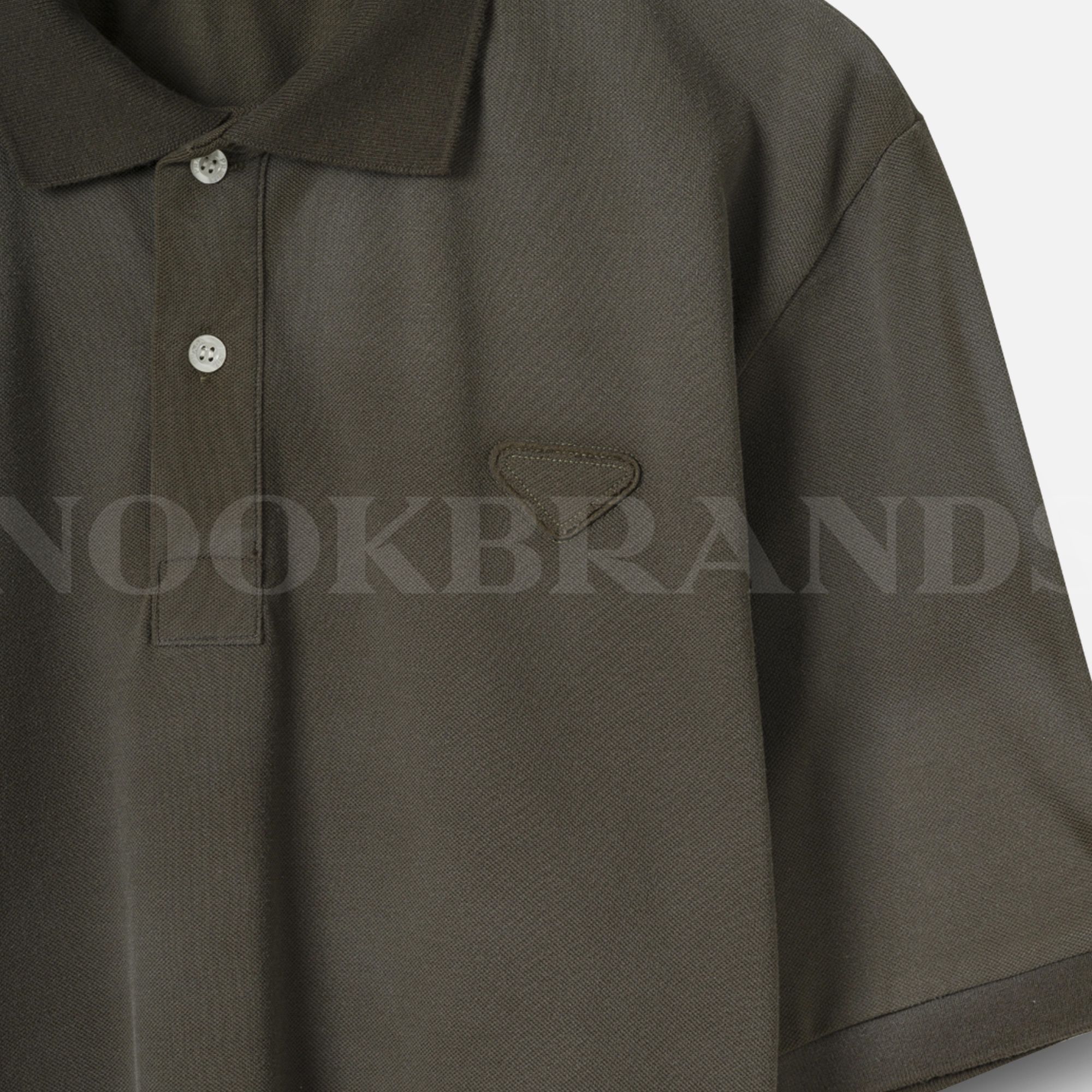 Haki Polo Yaka T-shirt