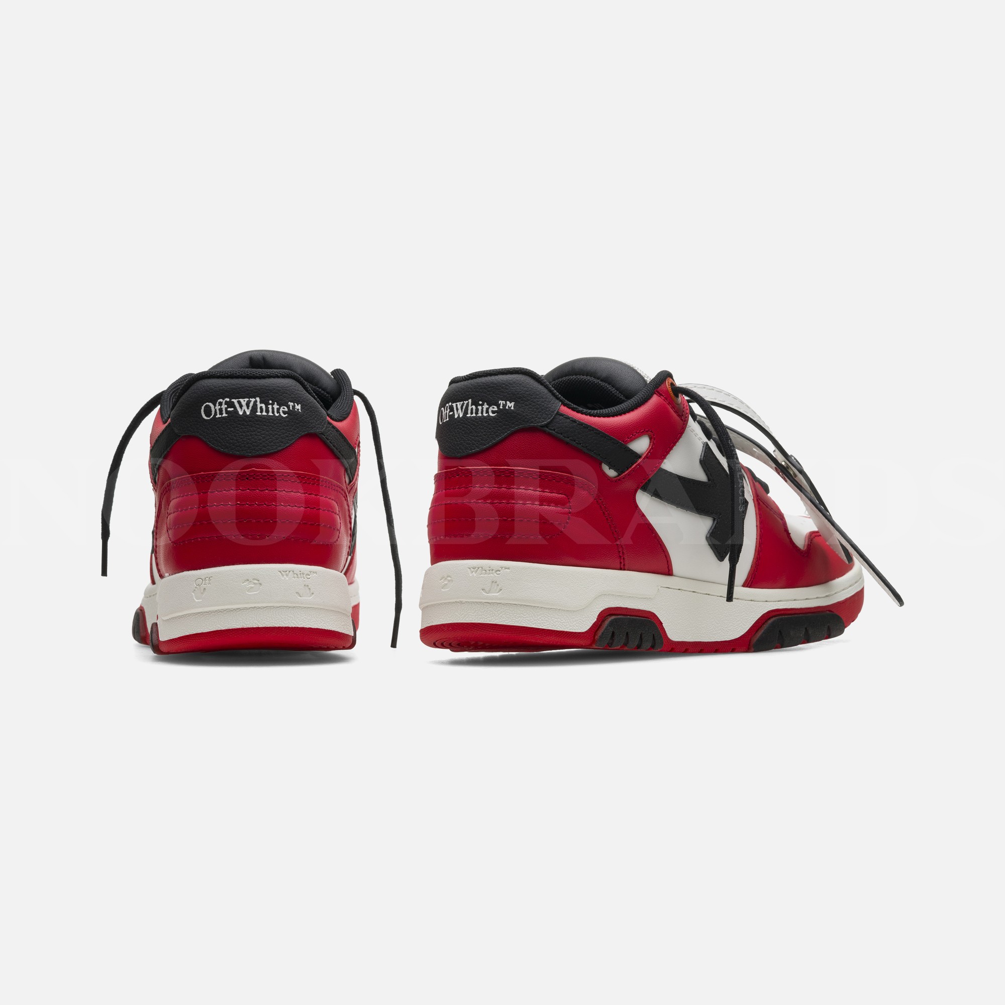 Out Of Office Kırmızı Erkek Deri Sneaker