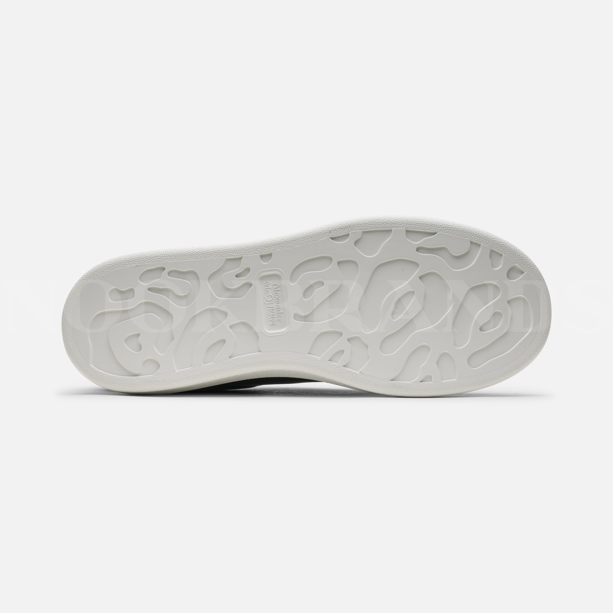 Oversize Siyah Deri Sneaker