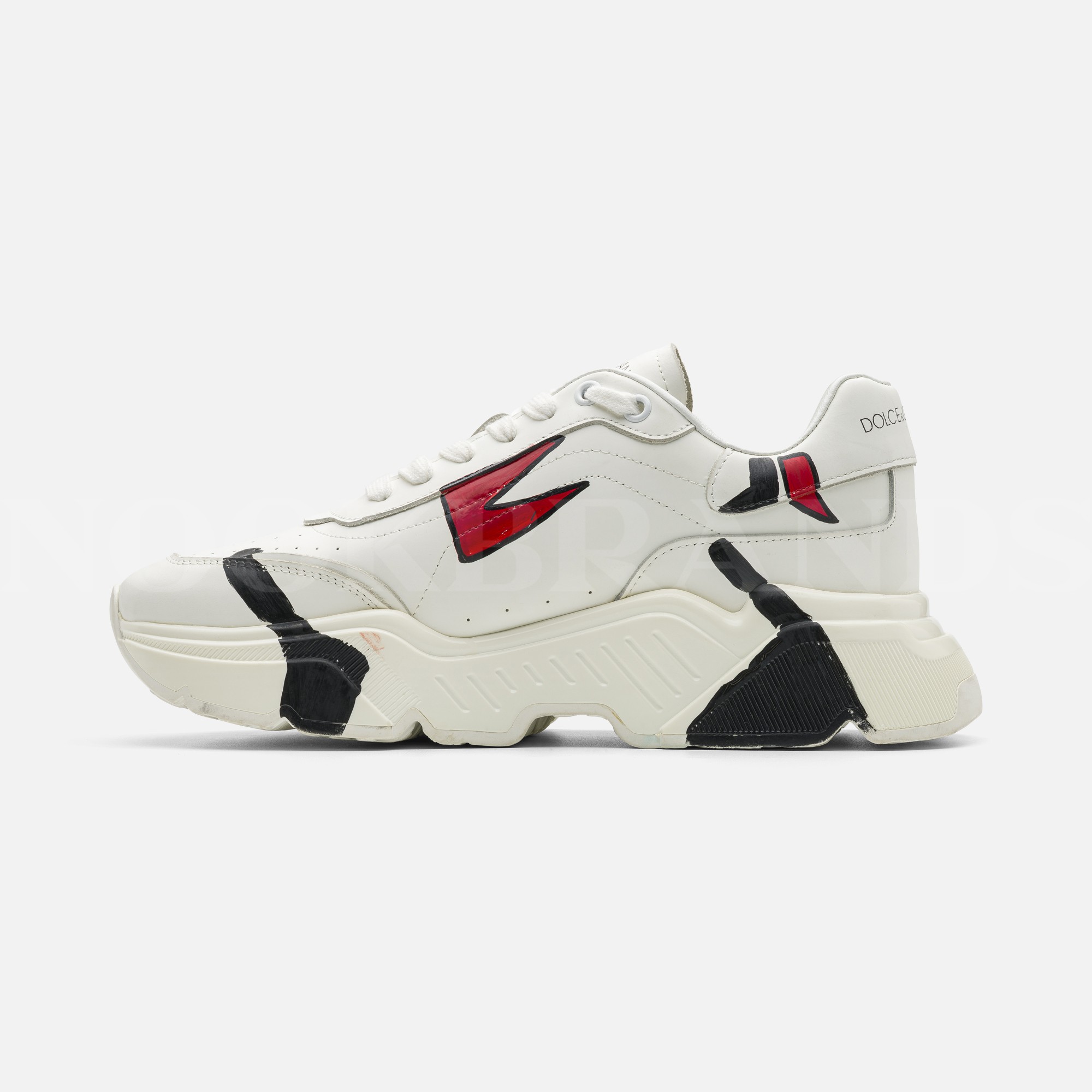 Beyaz Erkek Deri Sneaker