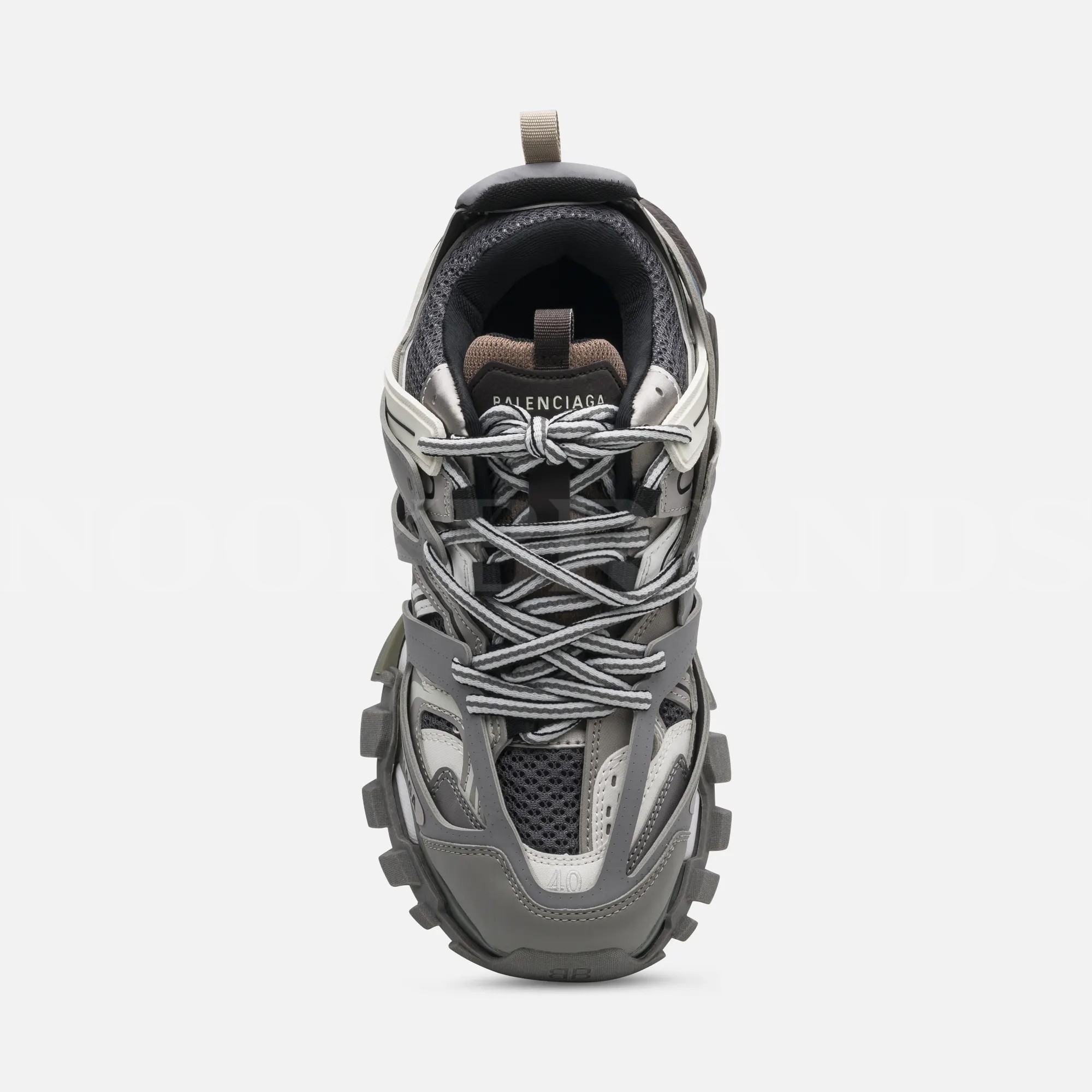 Track Gri Unisex Deri Sneaker