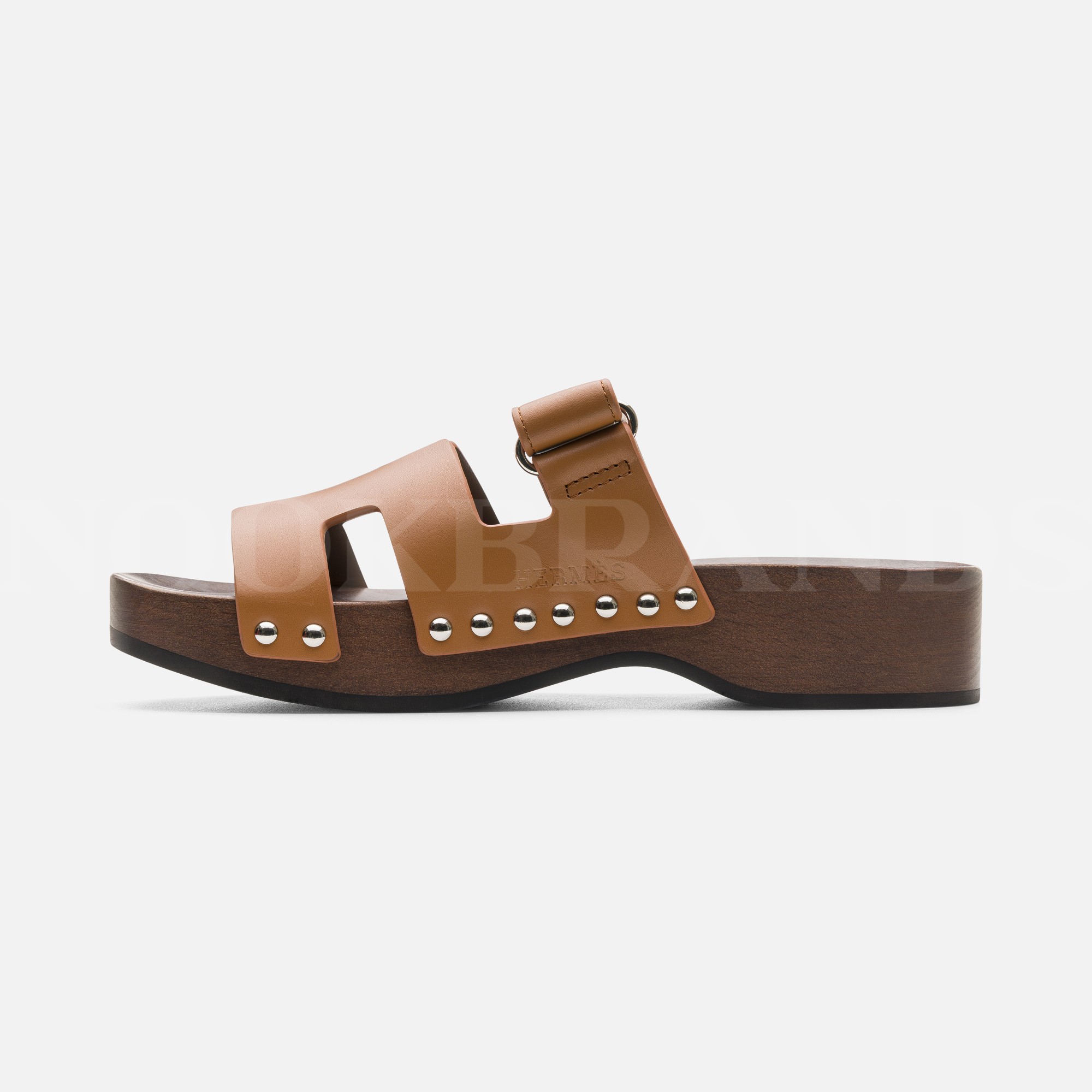 Taba Deri Kos Clog Sandal