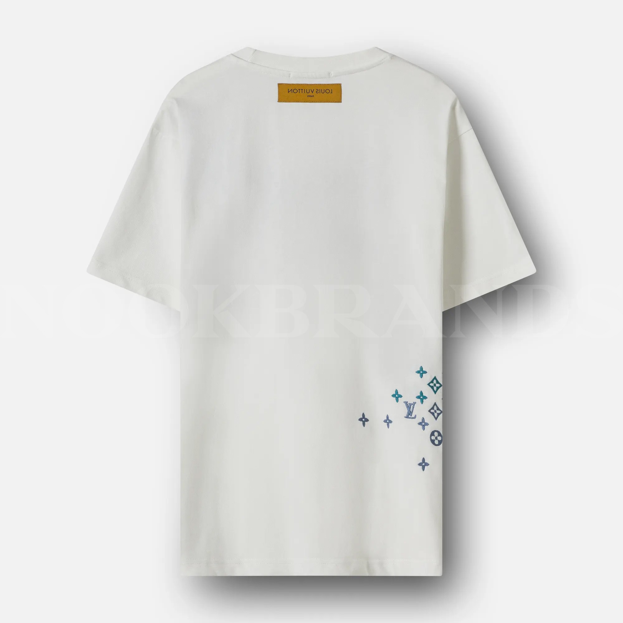 Nakışlı Logo Detay Beyaz Erkek T-shirt