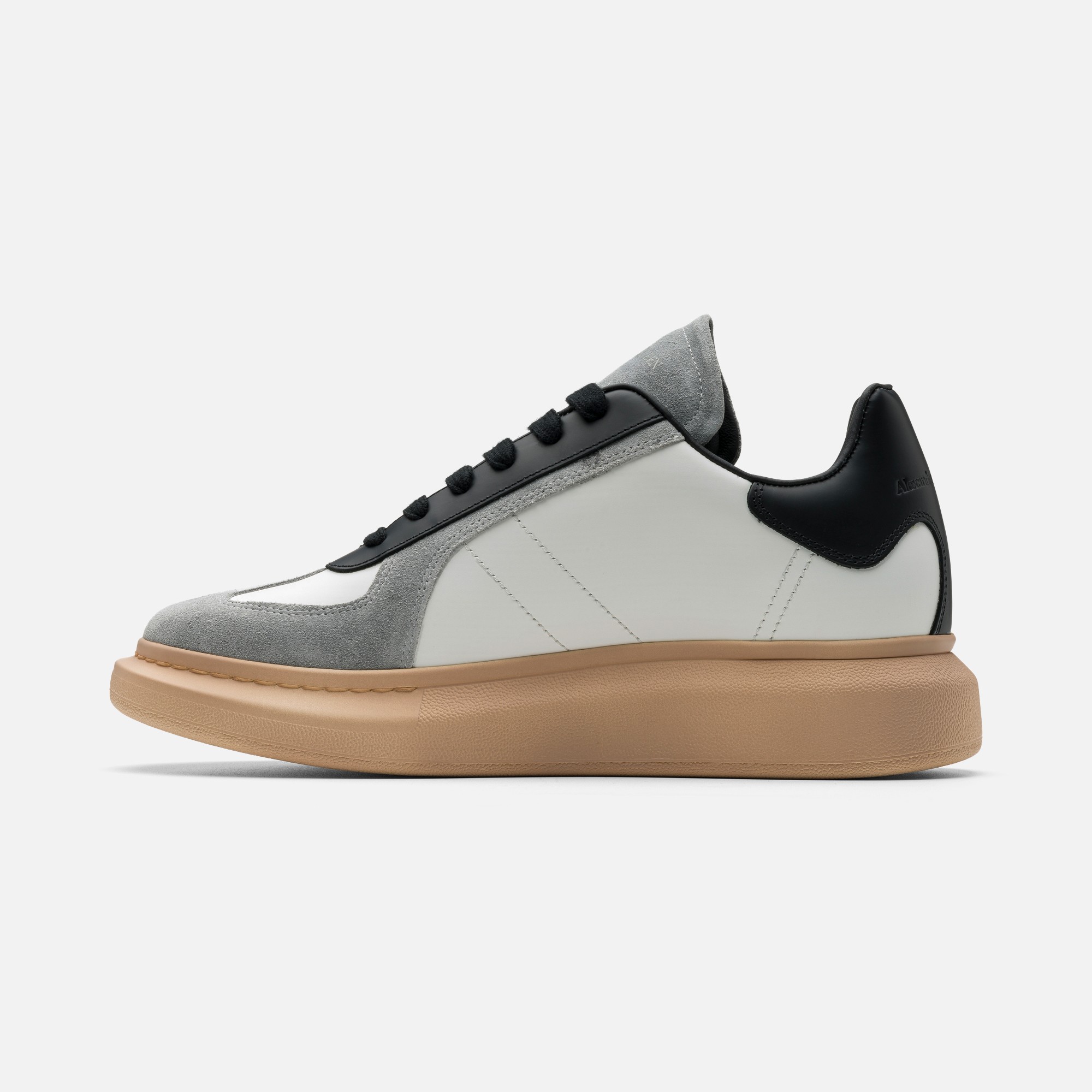 Oversize Beyaz Erkek Deri Sneaker