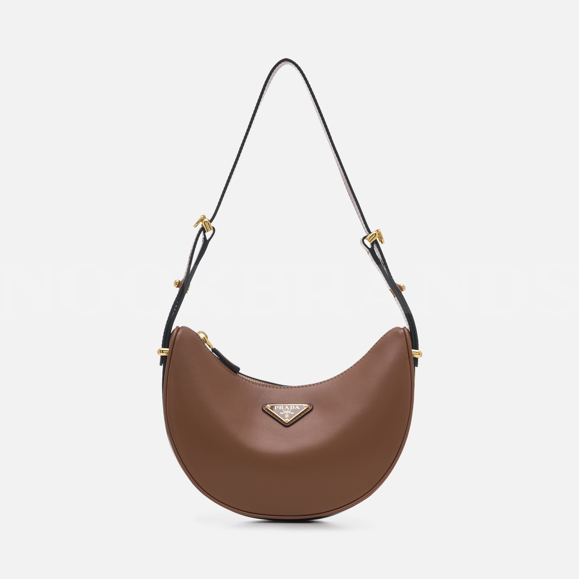 Leather Arqué Shoulder Bag