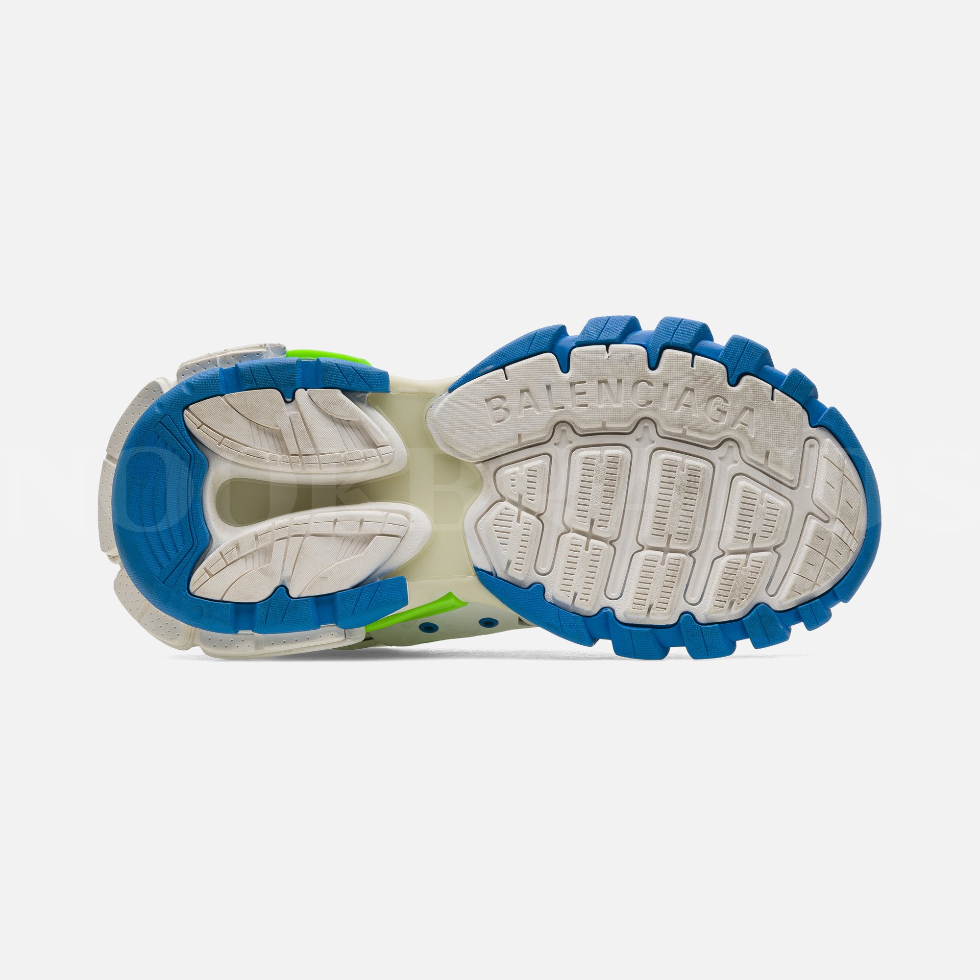 Track Beyaz Kadın Deri Sneaker