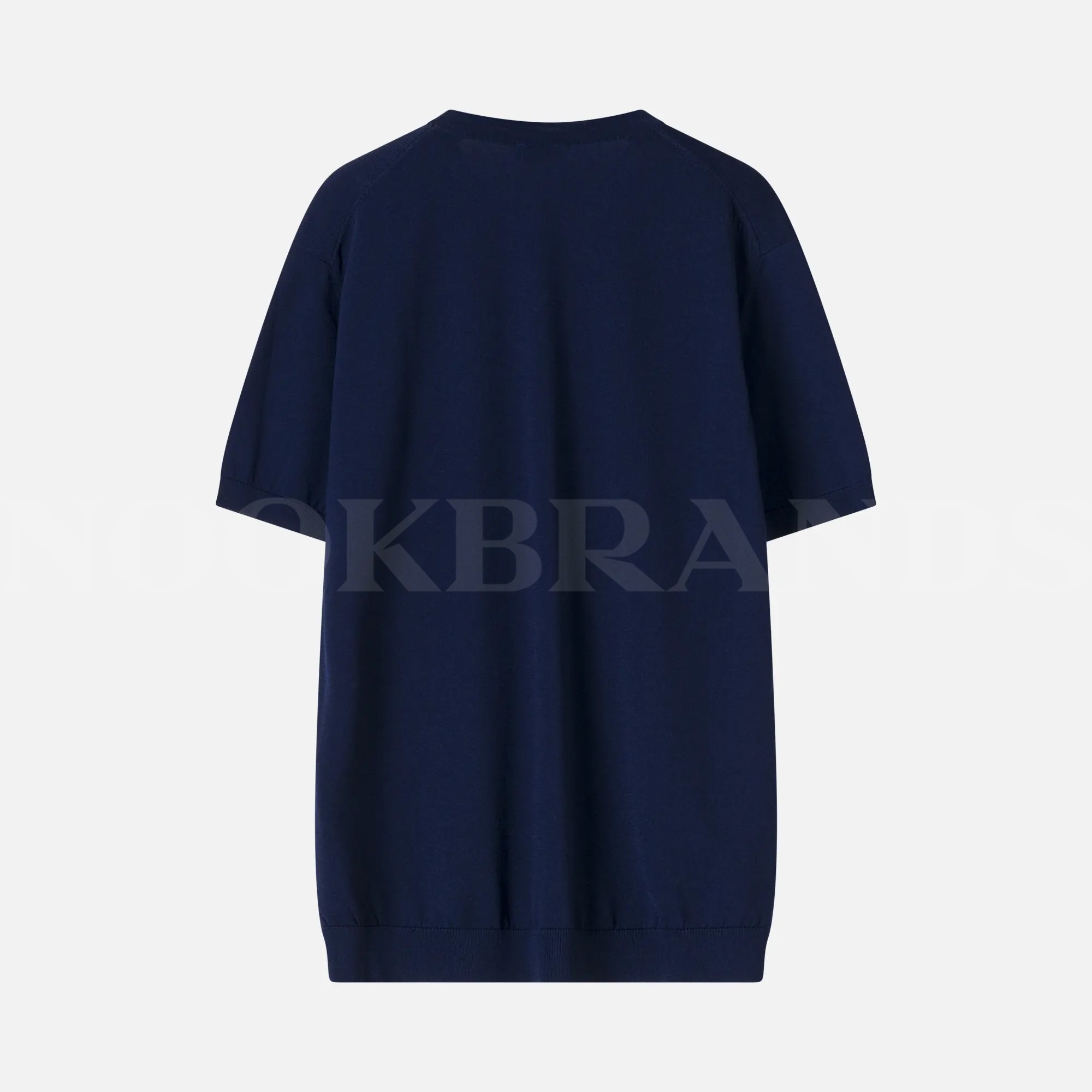 Lacivert Erkek Triko T-shirt