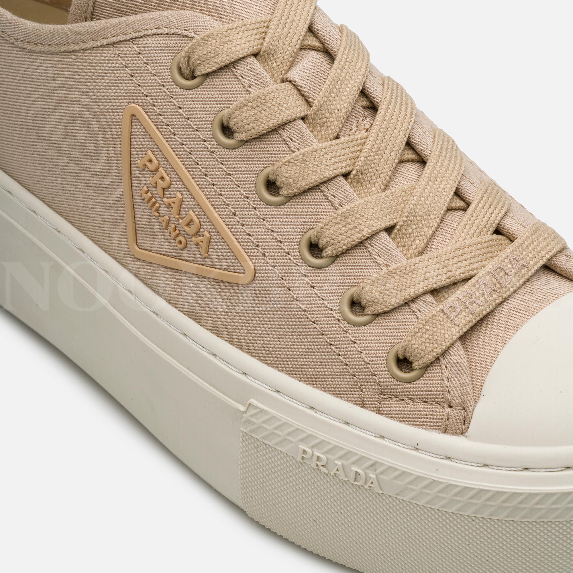 Nötr Platform Kadın Kumaş Sneaker