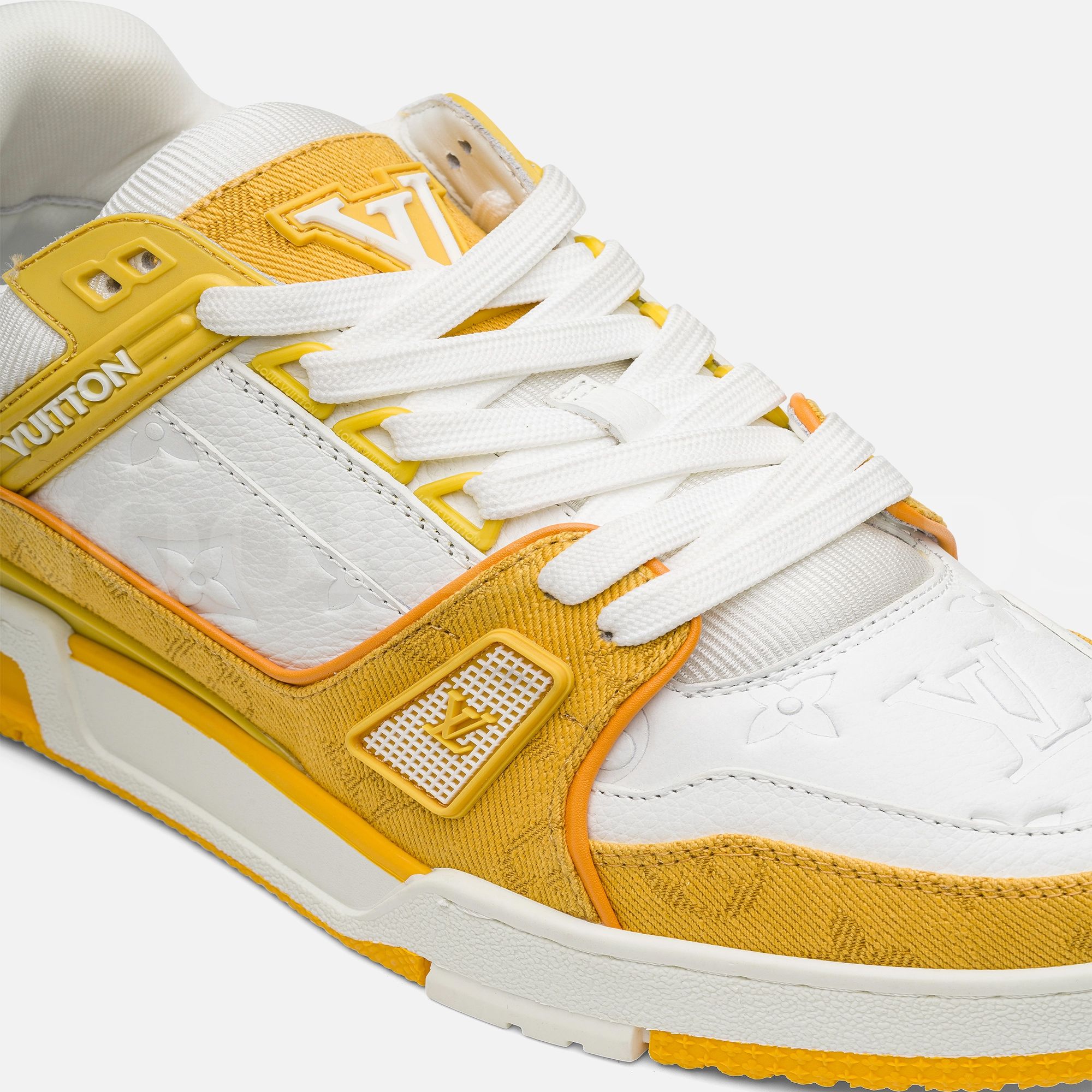 Sarı Erkek Deri Sneaker
