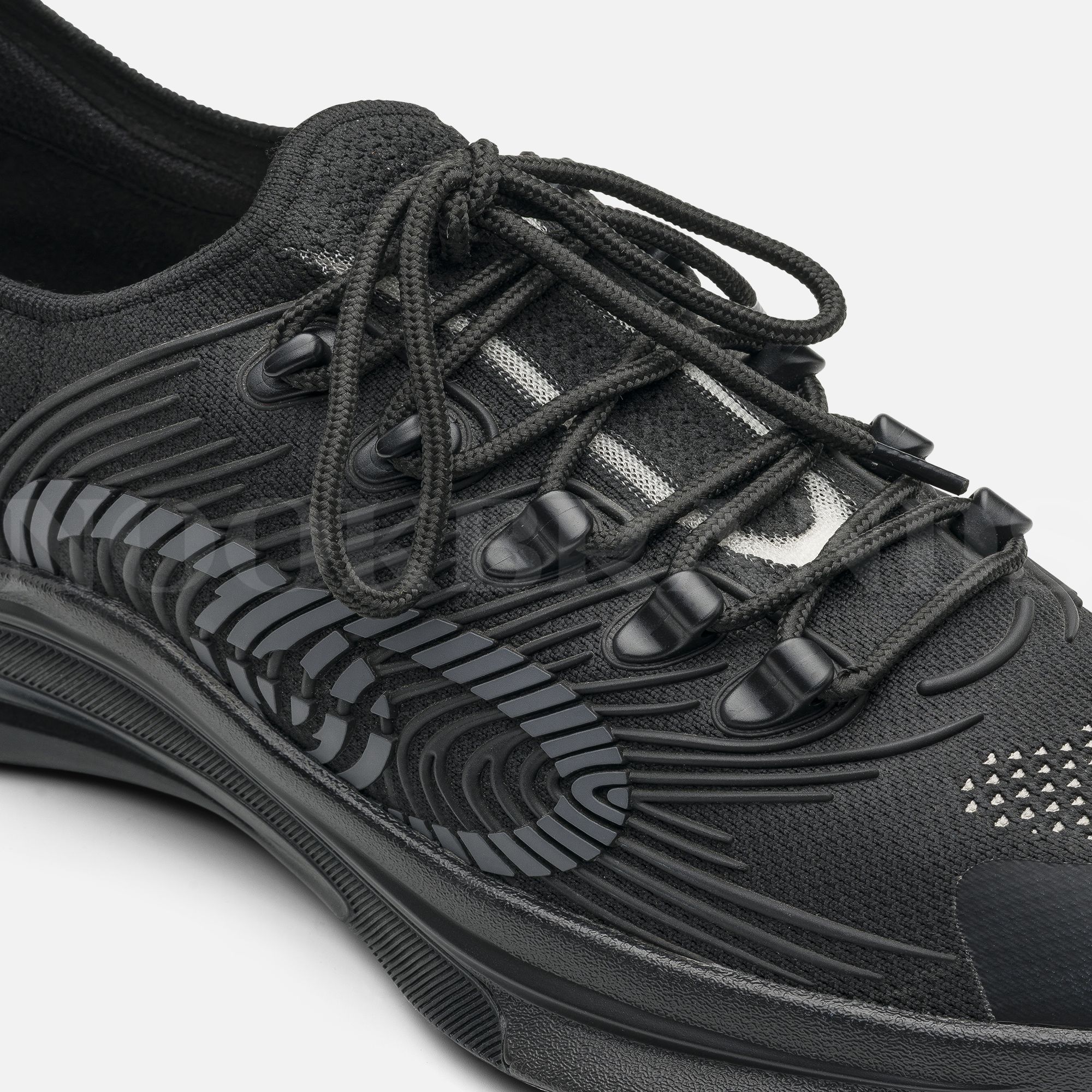 Siyah Erkek Deri Sneaker