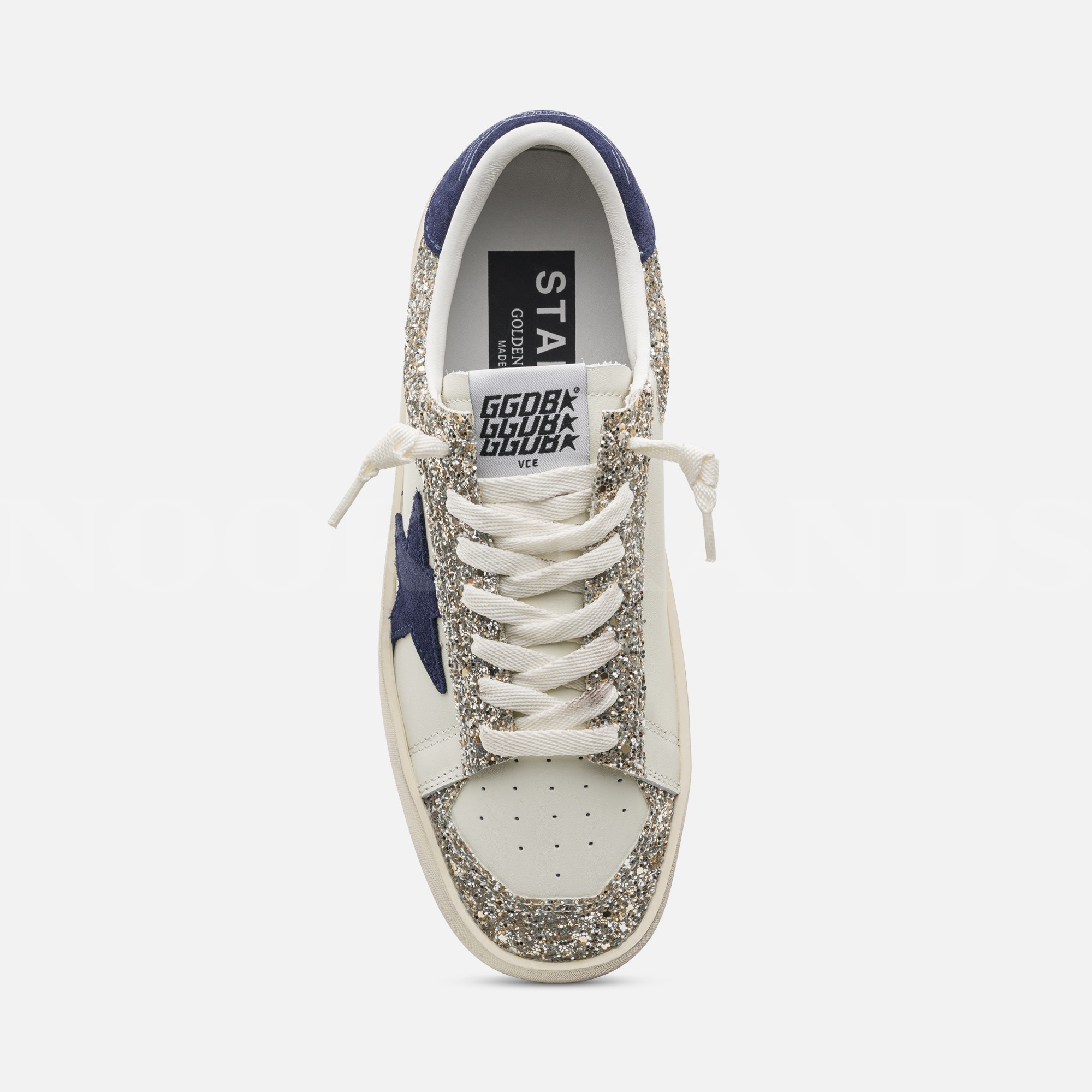 Stardan Beyaz Pull Detay Kadın Deri Sneaker