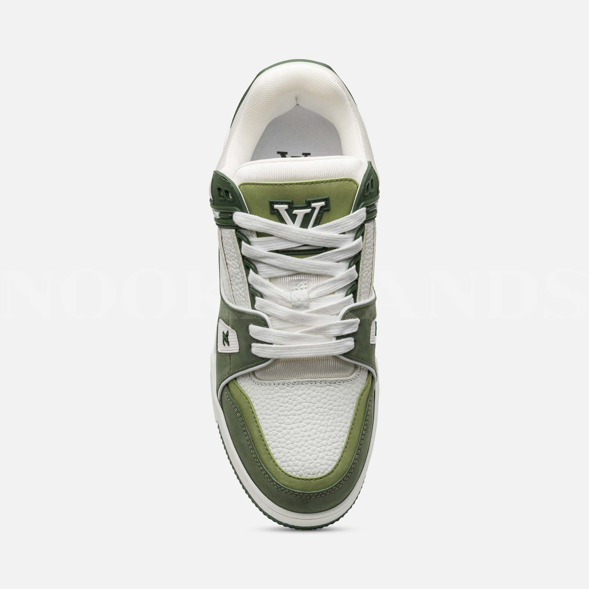 Yeşil Erkek Deri Sneaker