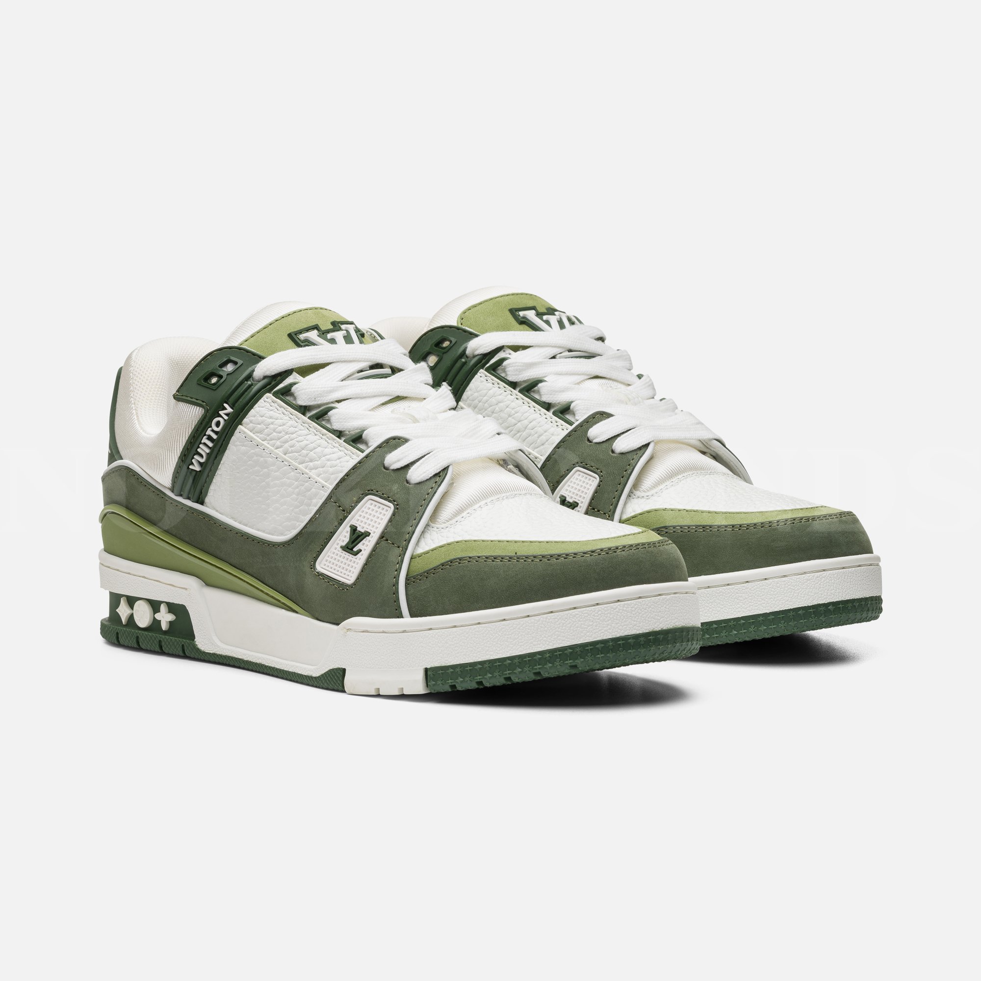 Yeşil Erkek Deri Sneaker