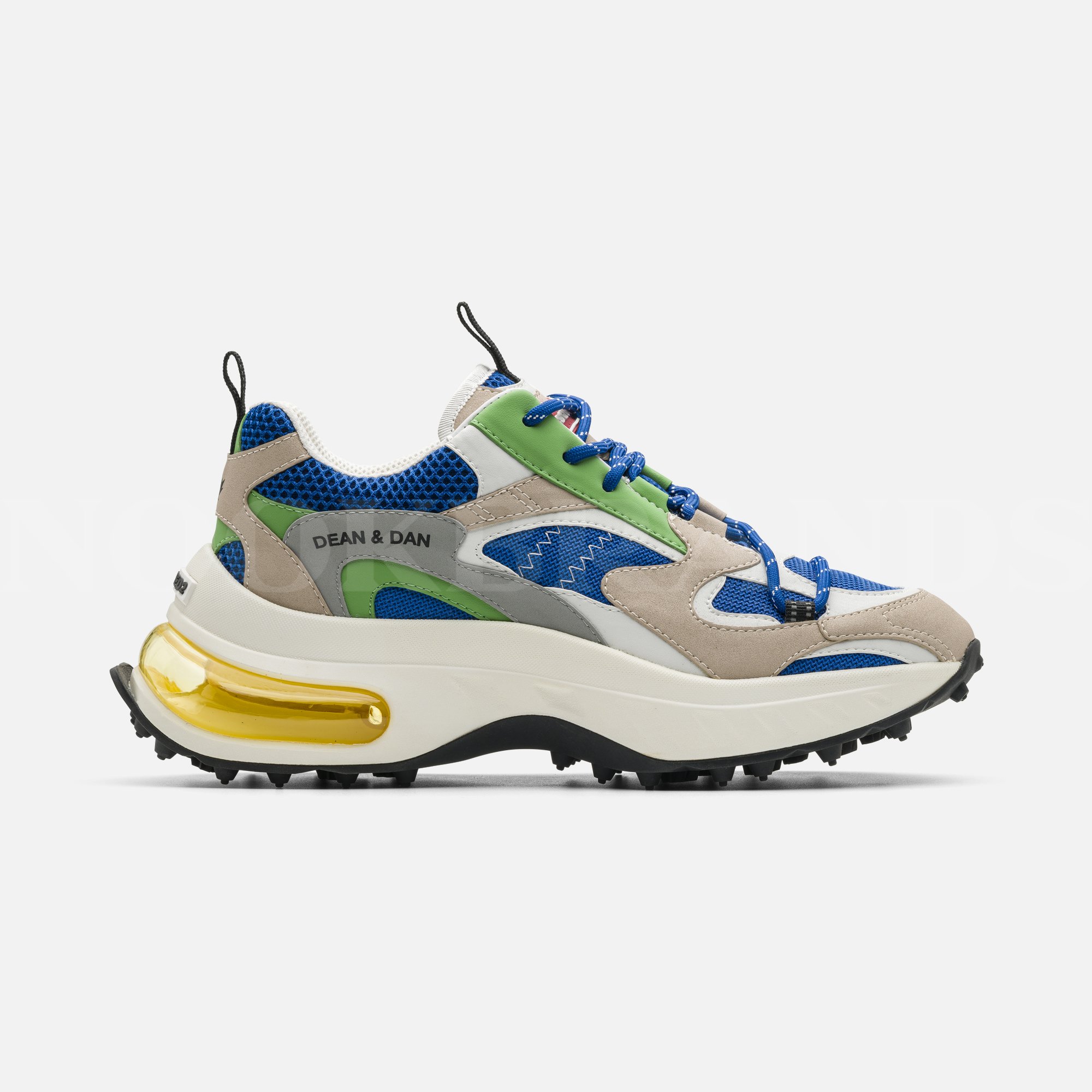 Gri Erkek Deri Sneaker