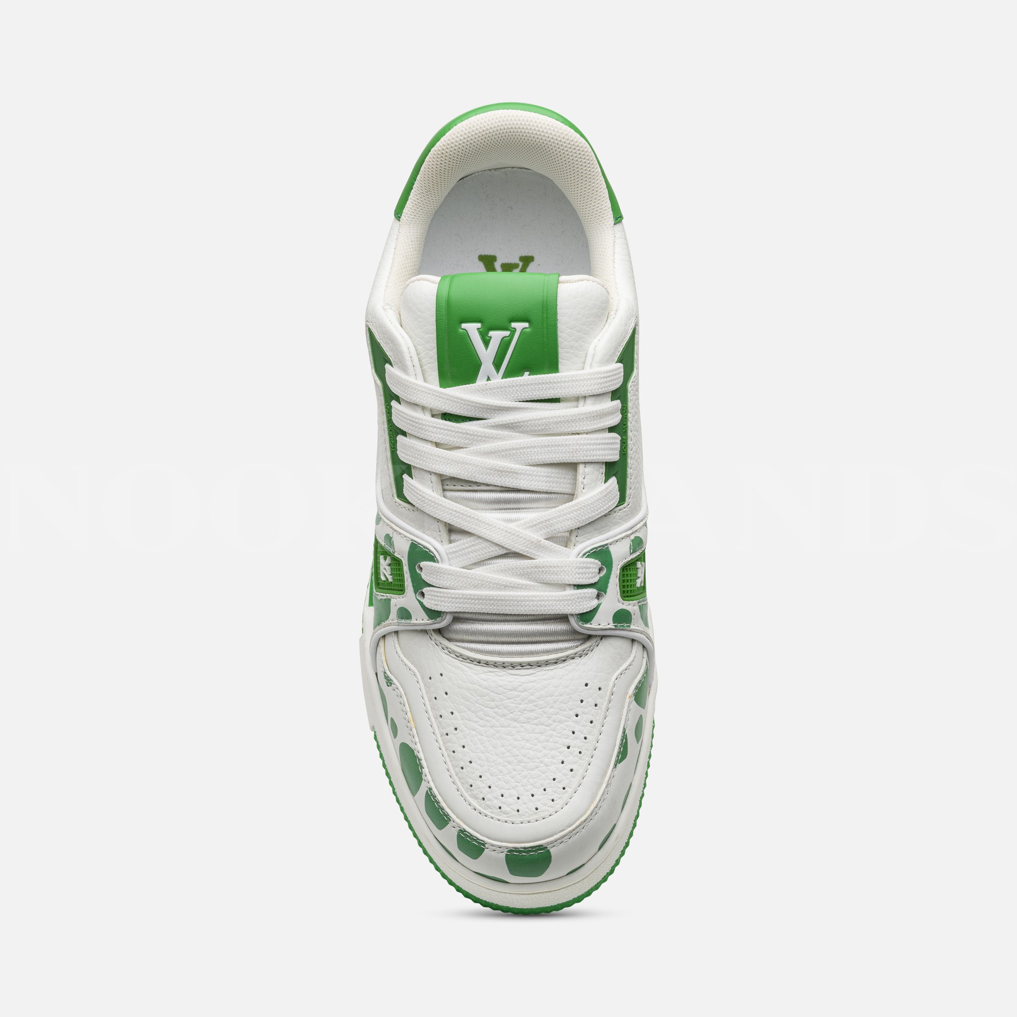Yeşil Erkek Deri Sneaker