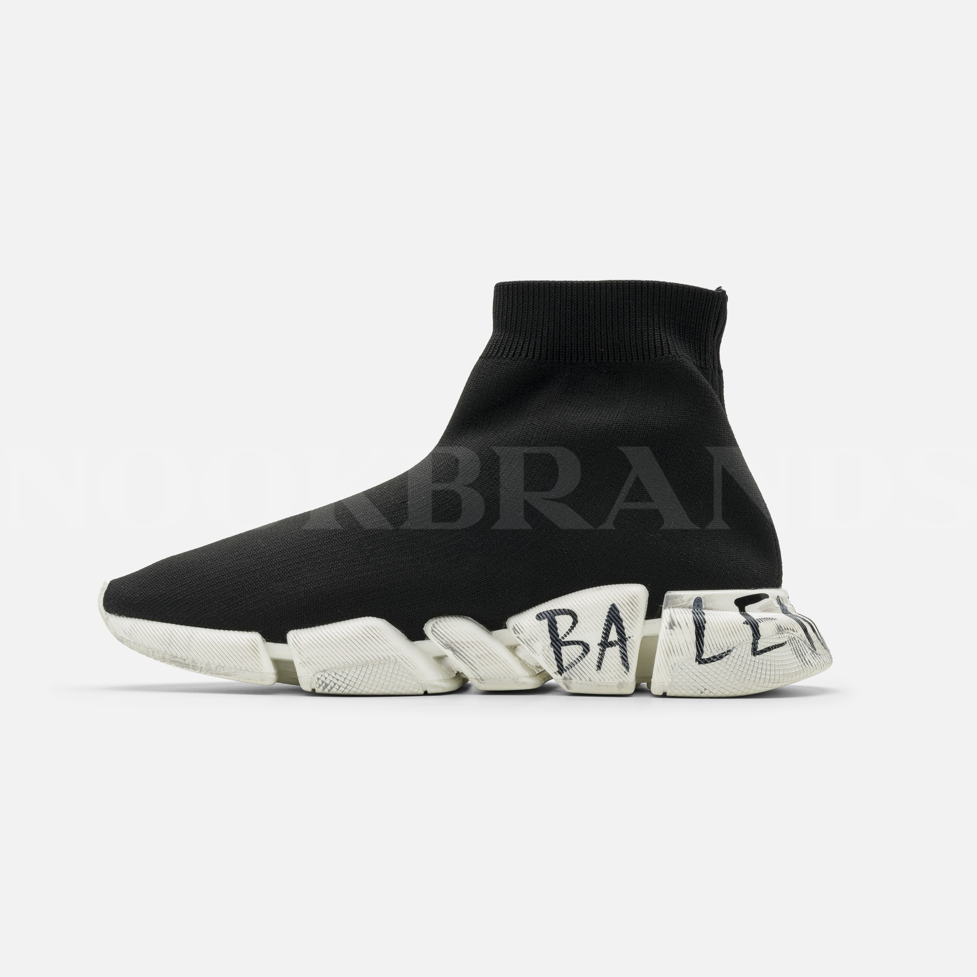 Speed Siyah Çorap Formlu Sneaker
