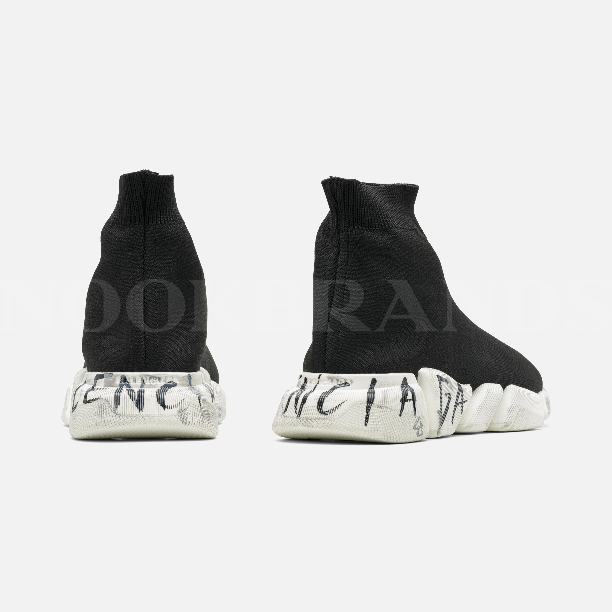 Speed Siyah Çorap Formlu Sneaker