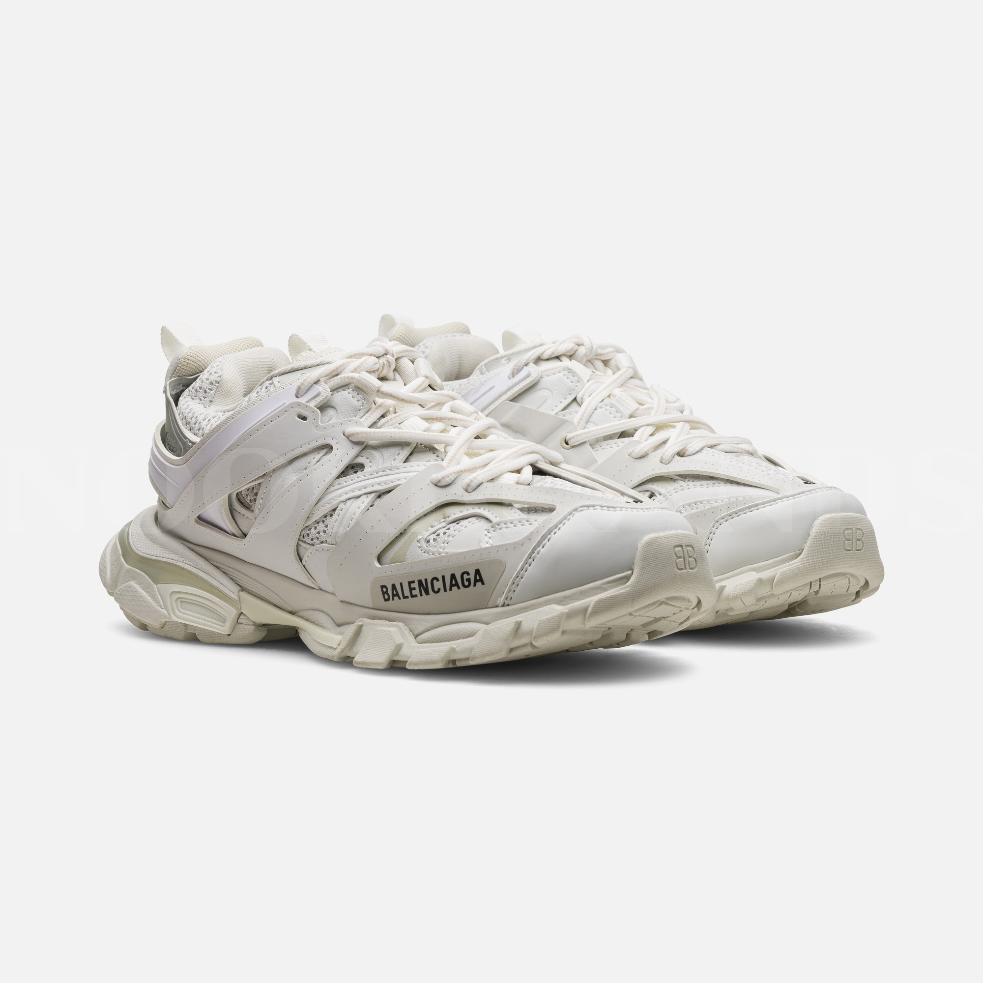 Track Beyaz Deri Sneaker