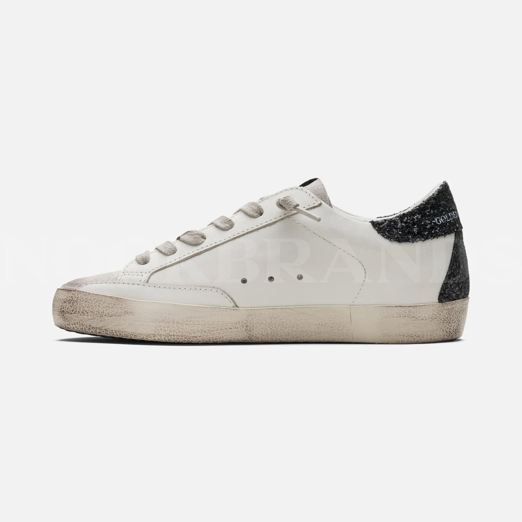 Super Star Beyaz Gold Kadın Deri Sneaker