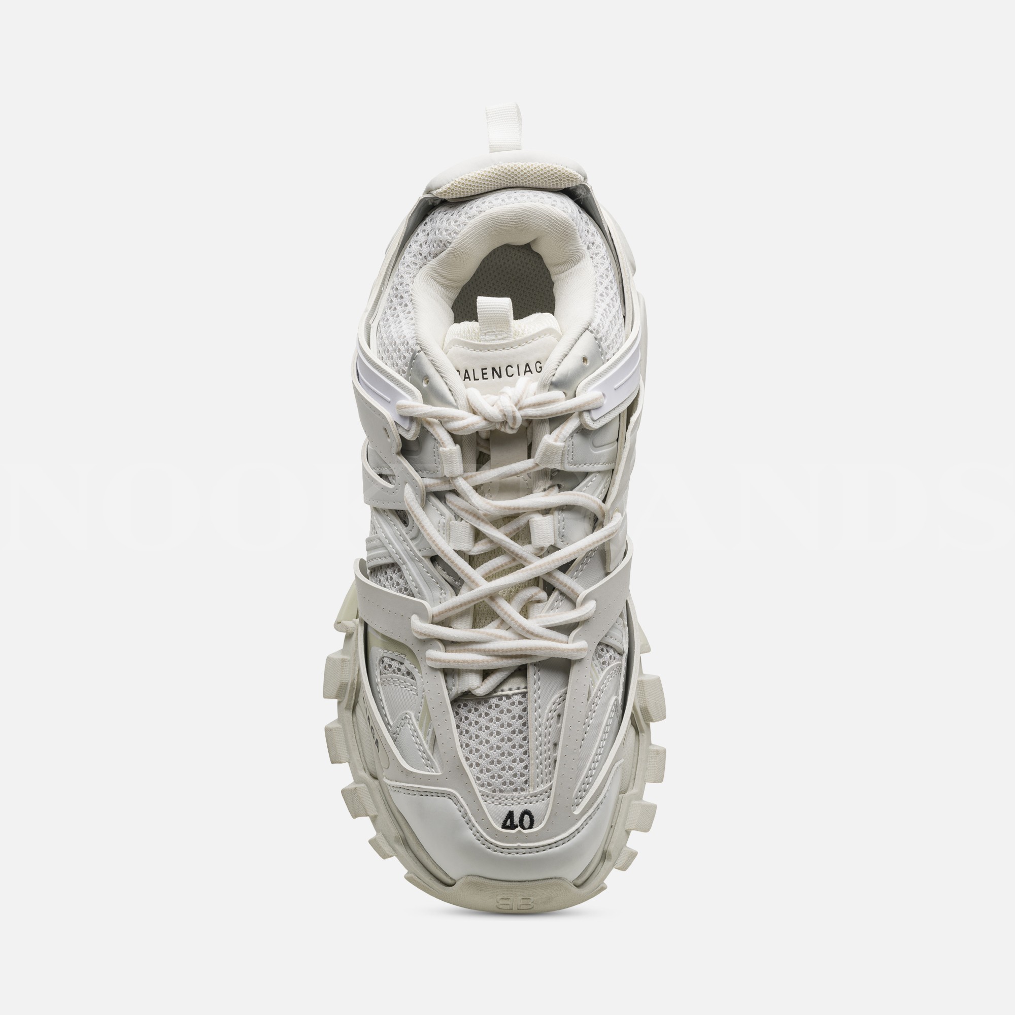 Track Beyaz Deri Sneaker