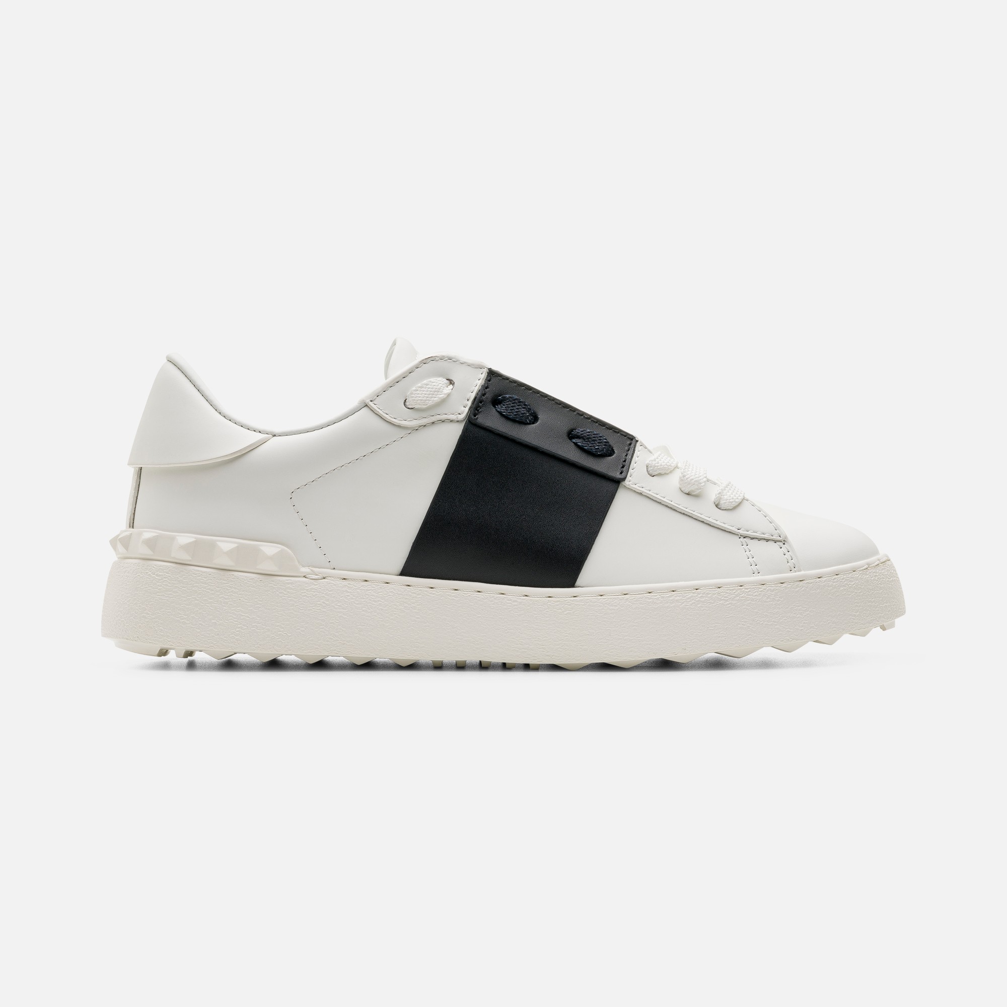 Beyaz Kadın Deri Sneaker