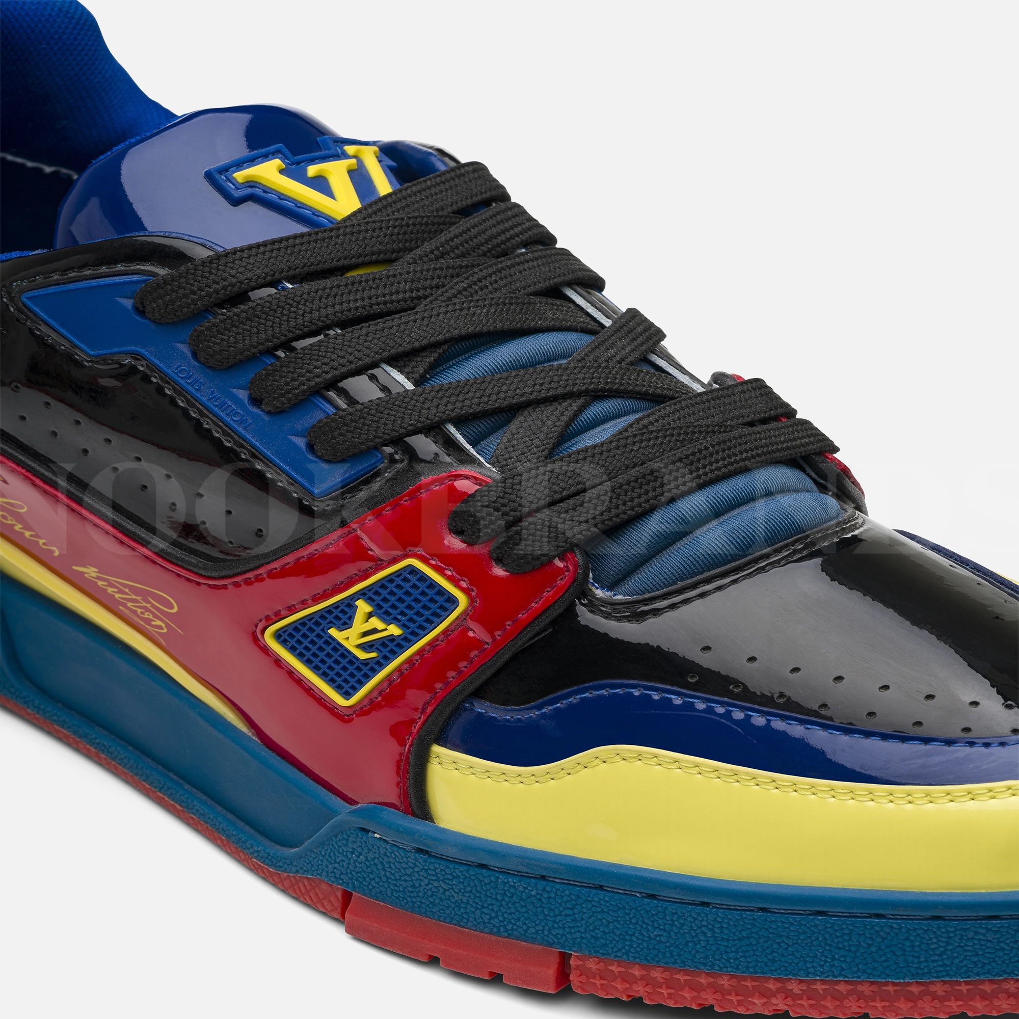 Renkli Erkek Deri Sneaker