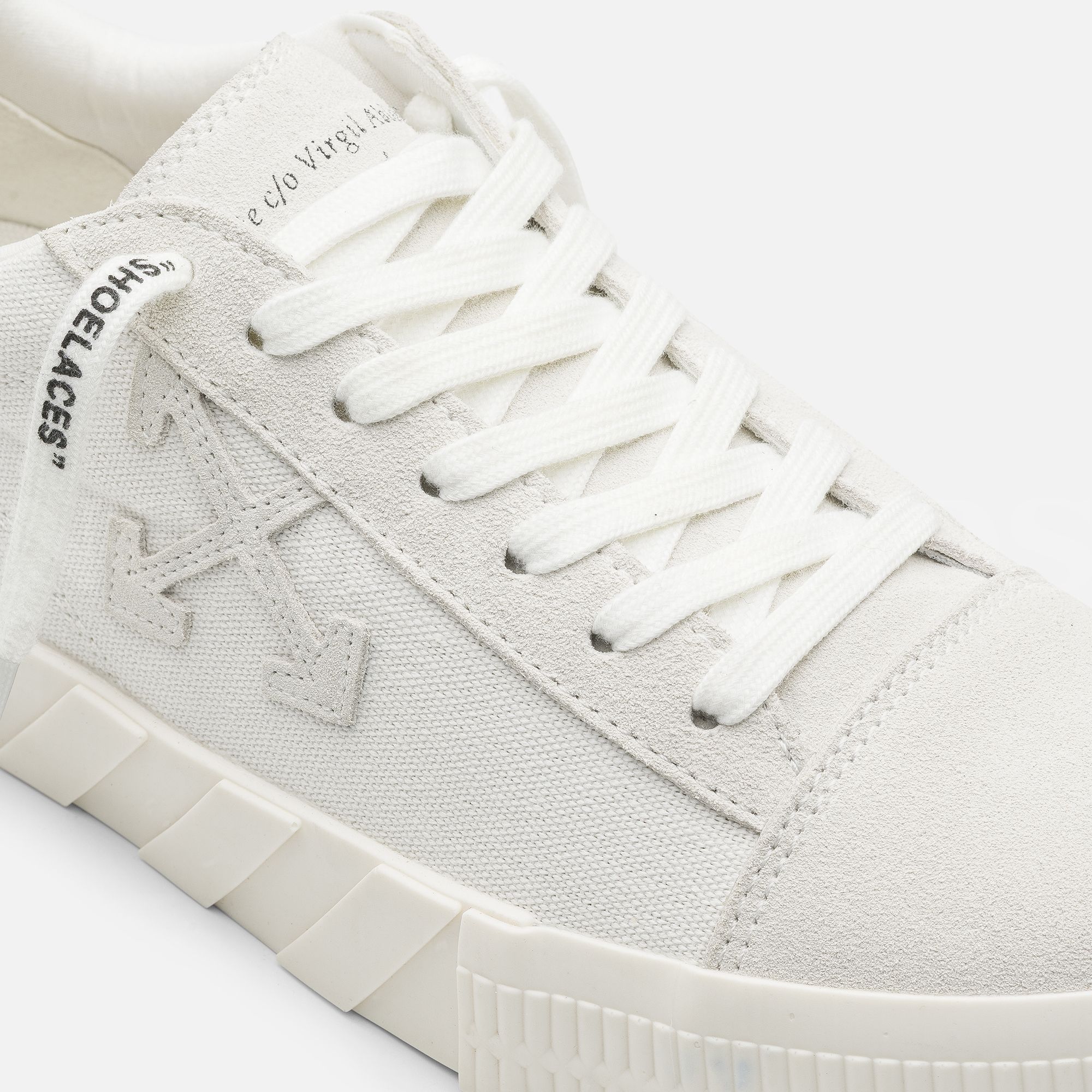 Beyaz Erkek Canvas Sneaker