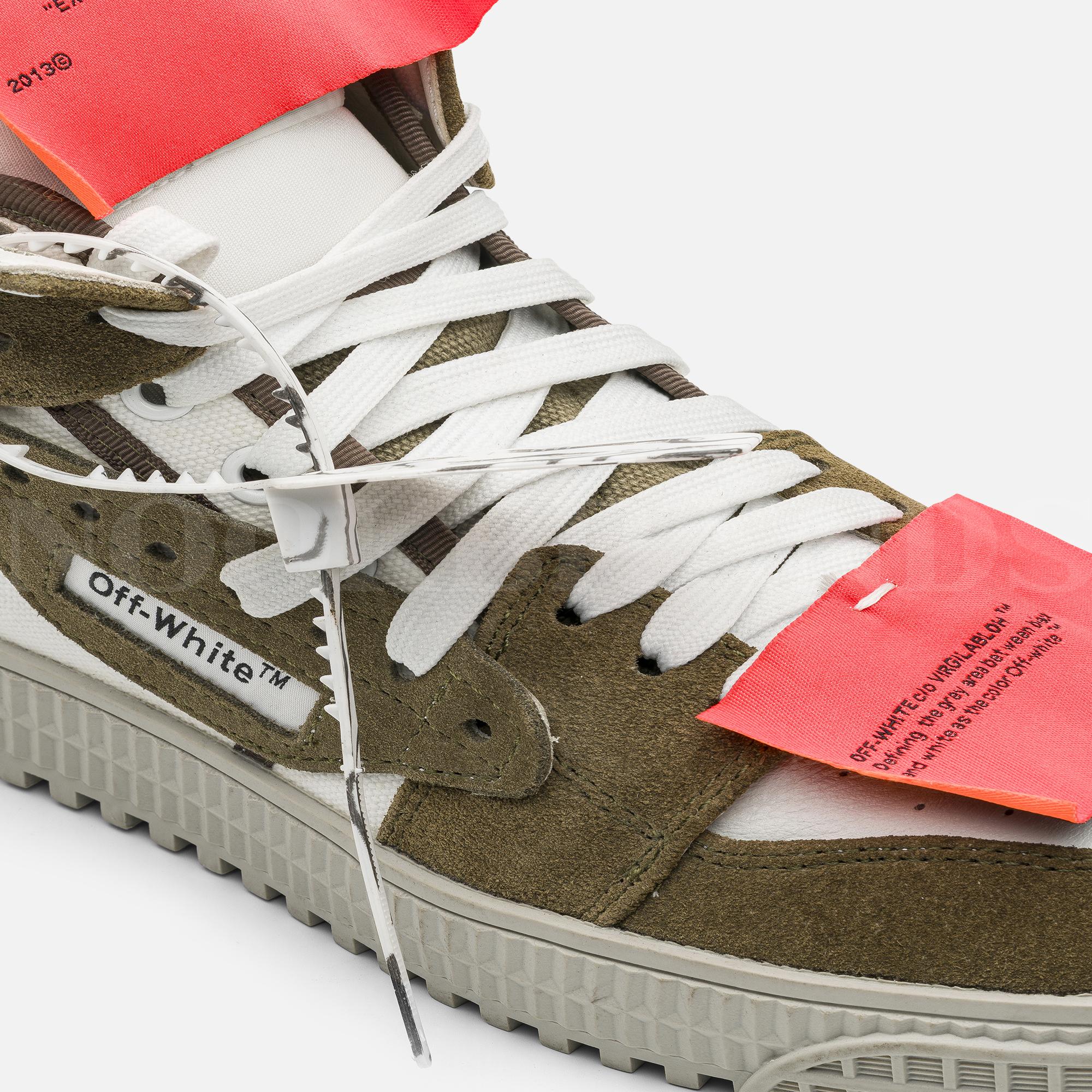 Haki Kadın Deri Sneaker