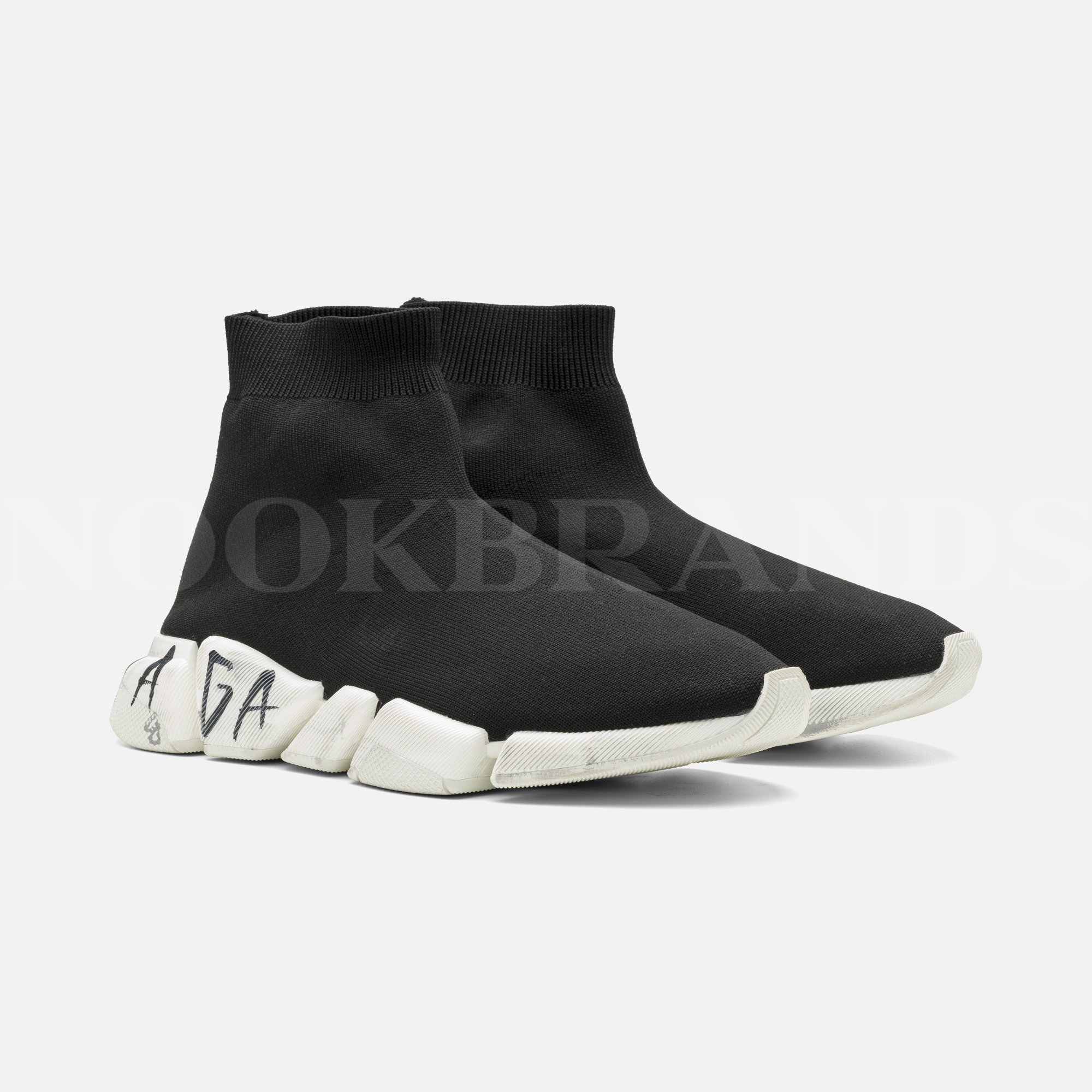 Speed Siyah Çorap Formlu Sneaker
