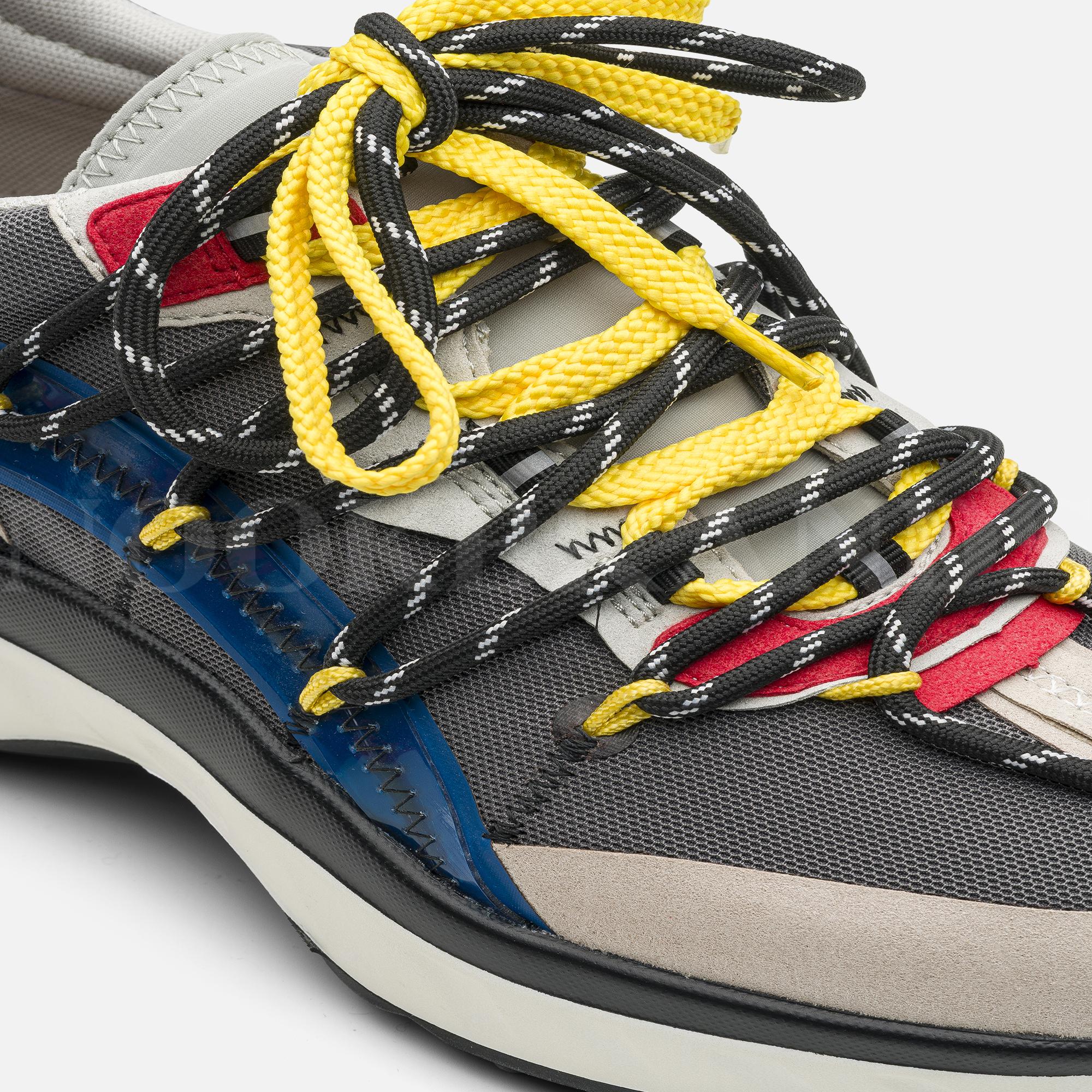 Renkli Erkek Deri Sneaker