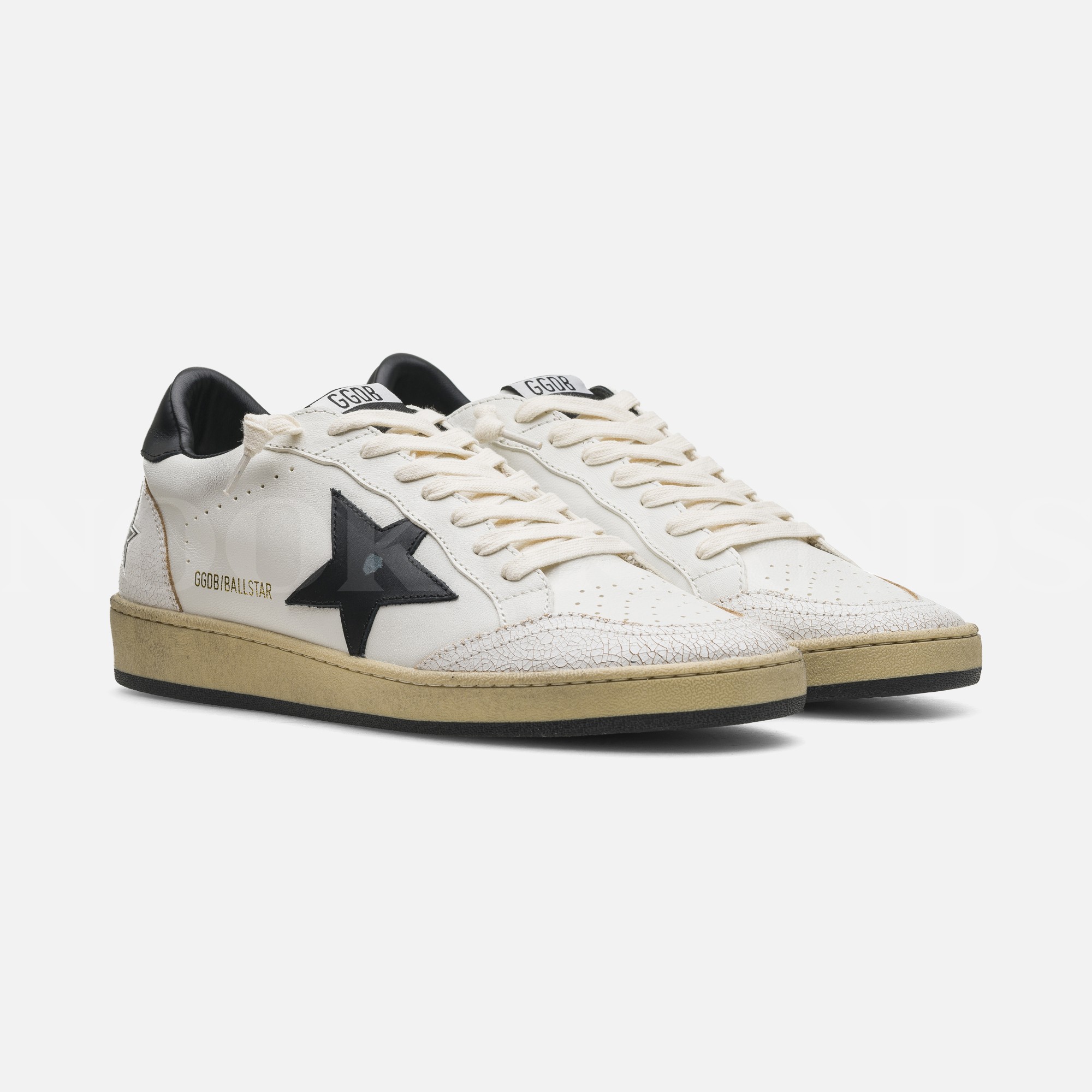 Ball Star Beyaz Deri Sneaker
