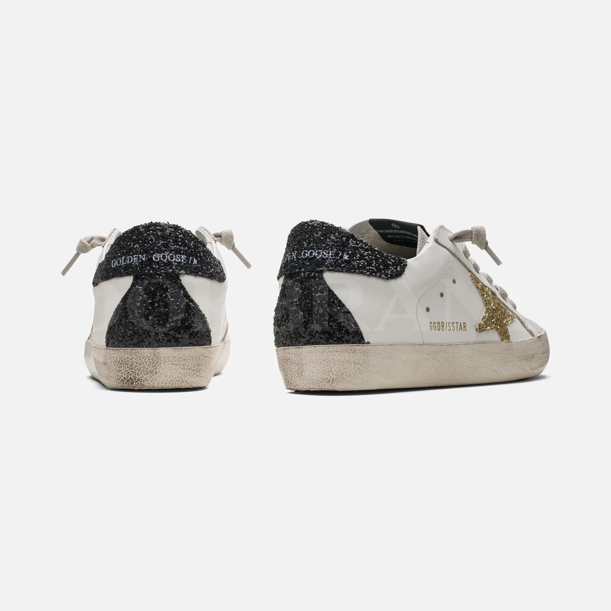 Super Star Beyaz Gold Kadın Deri Sneaker