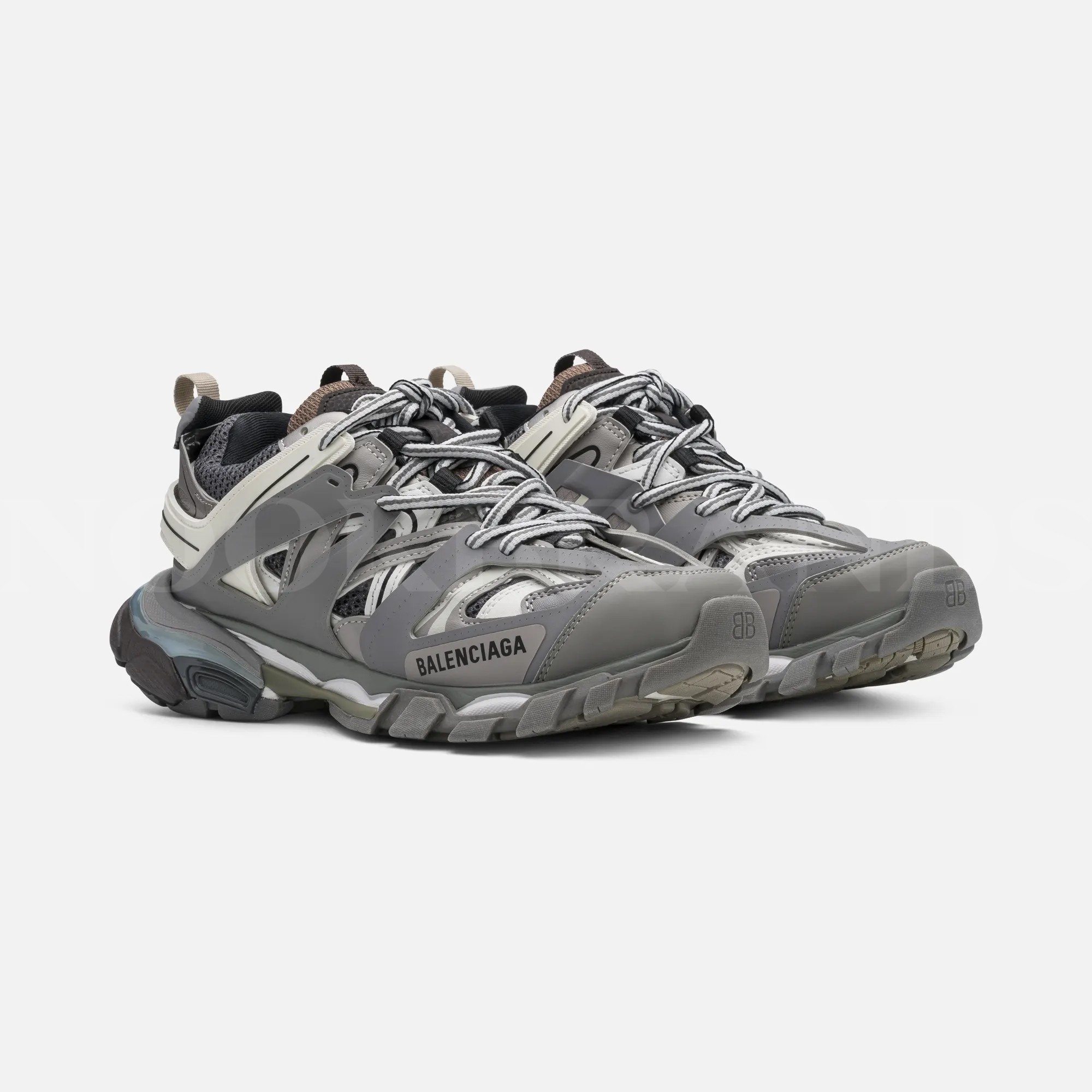 Track Gri Unisex Deri Sneaker