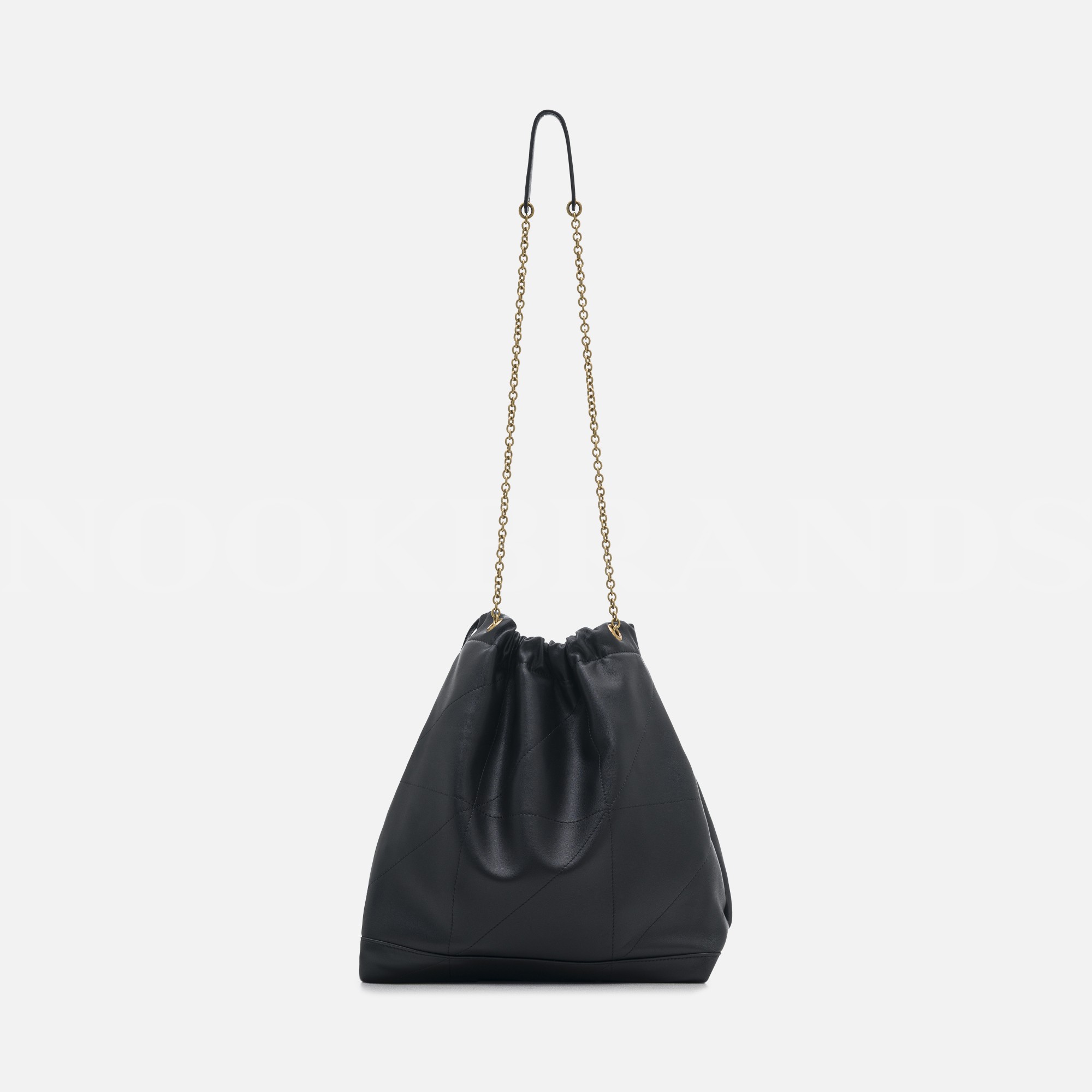 Jamie 4.3 Embellished Quilted Leather Shoulder Bag In Black