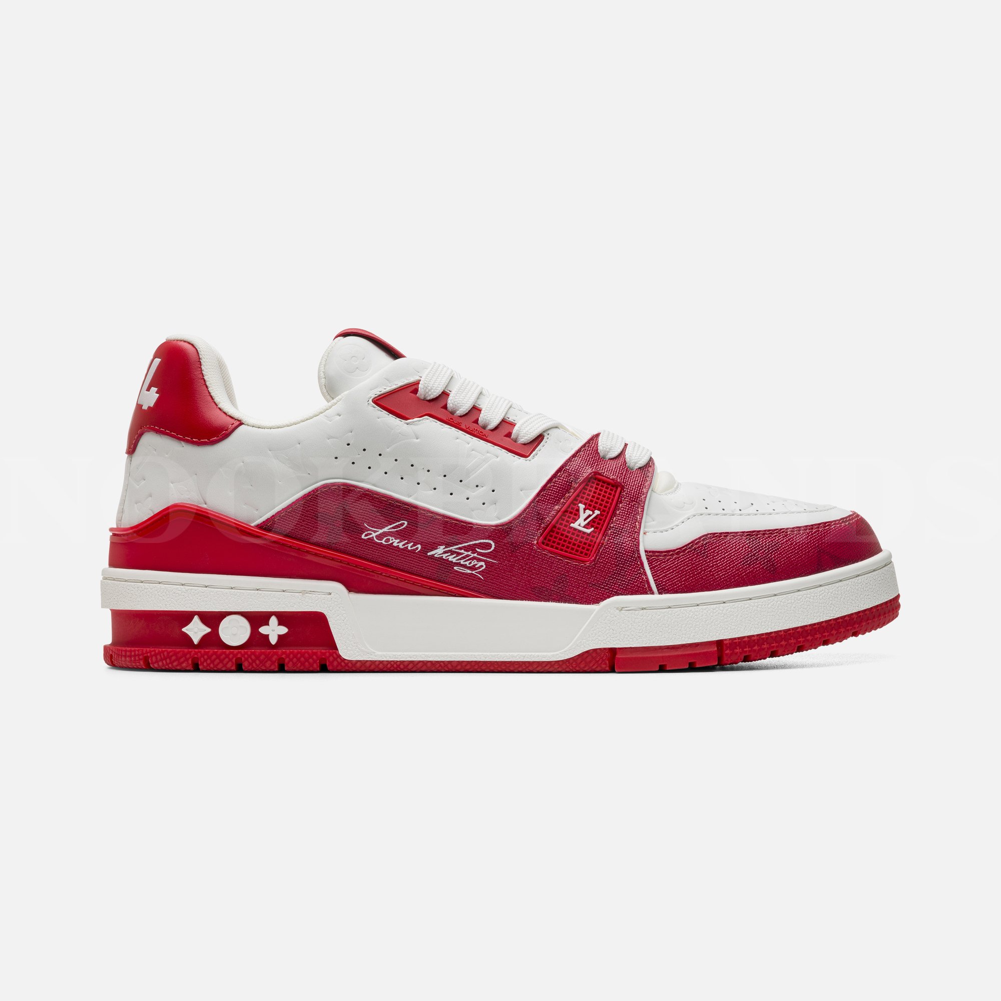 Kırmızı Deri Sneaker