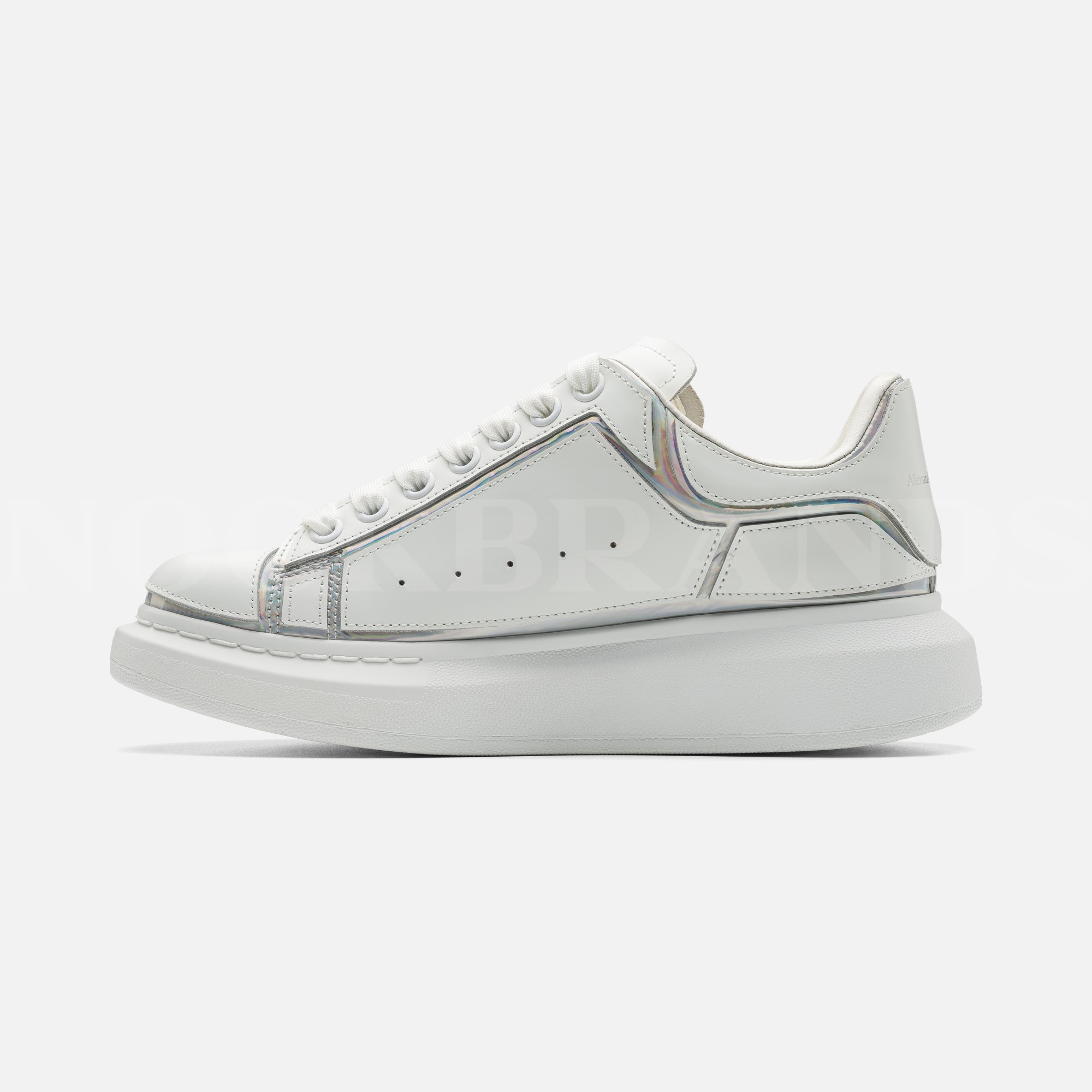 Oversize Beyaz Deri Sneaker
