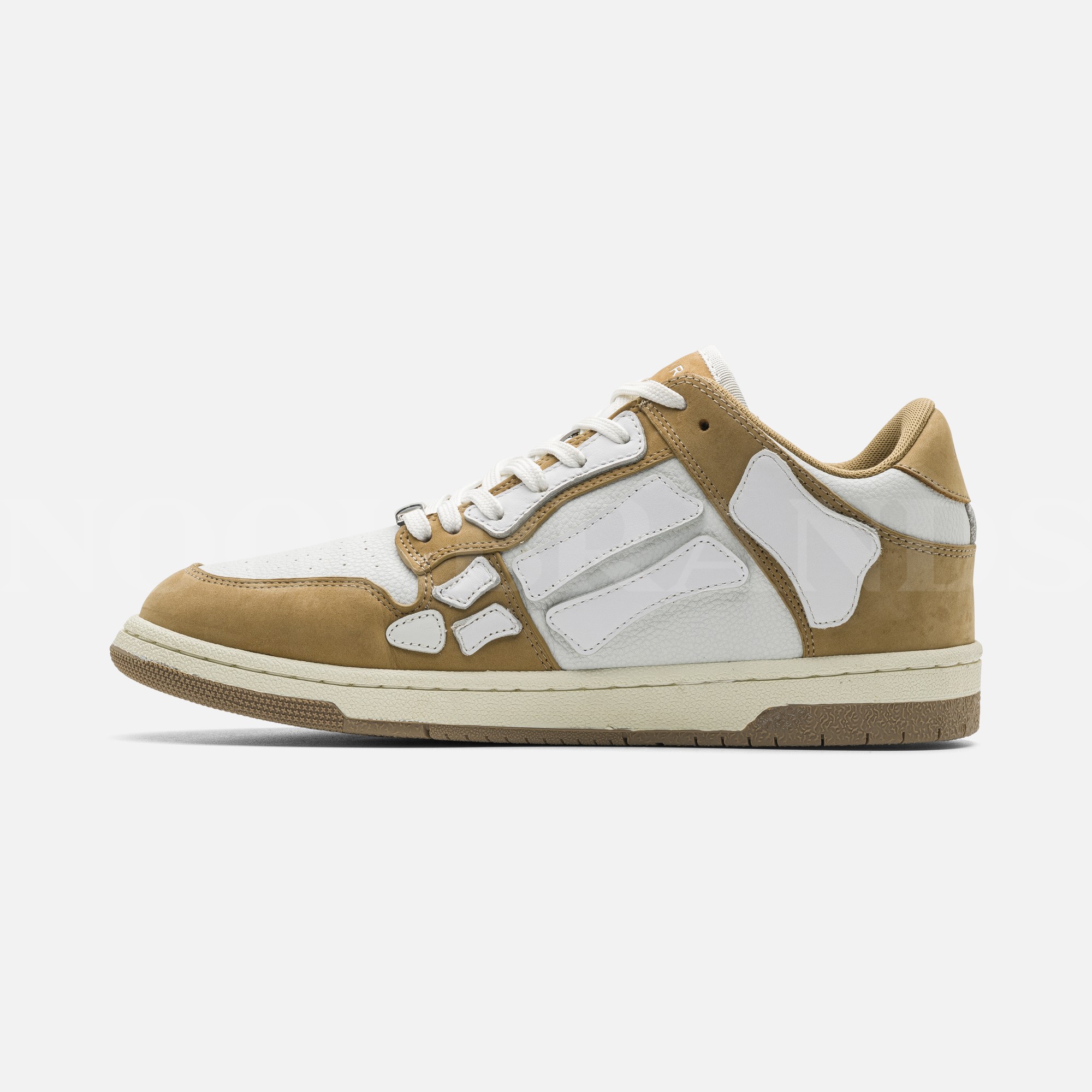 Kahverengi Erkek Deri Sneaker