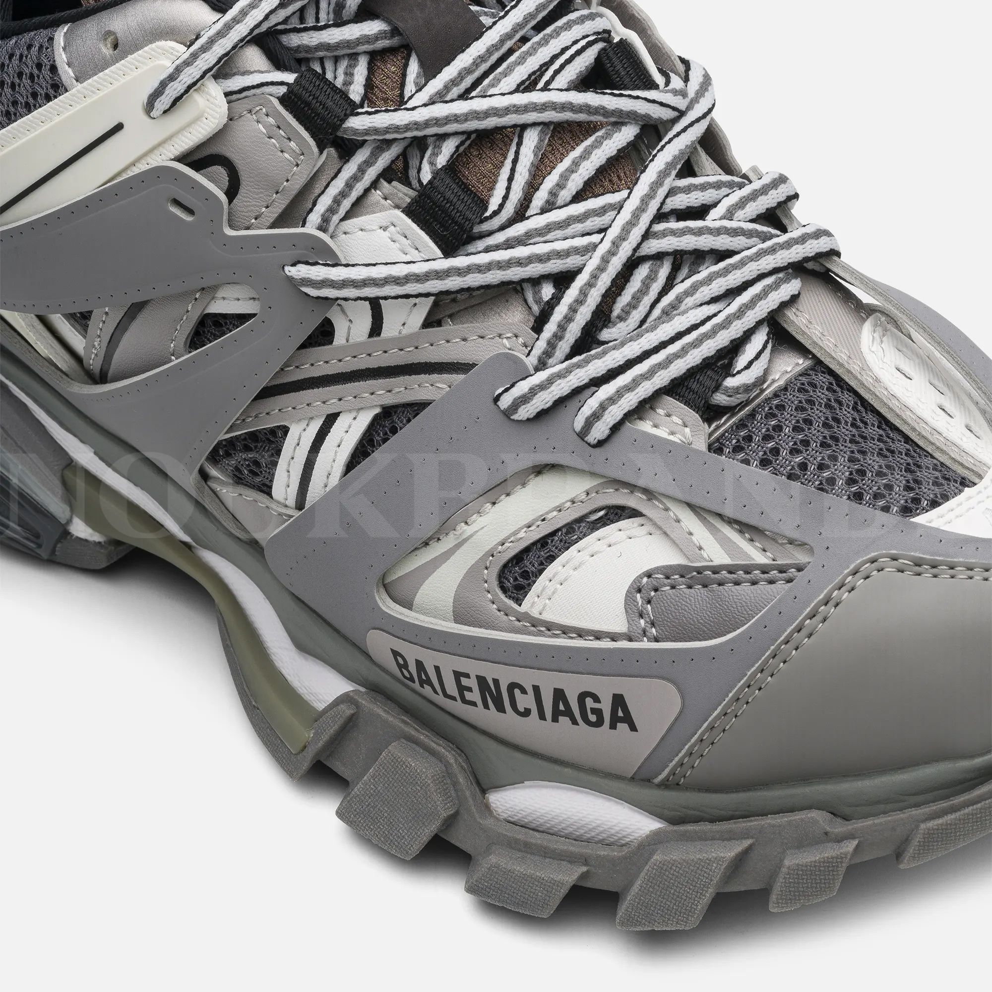 Track Gri Unisex Deri Sneaker