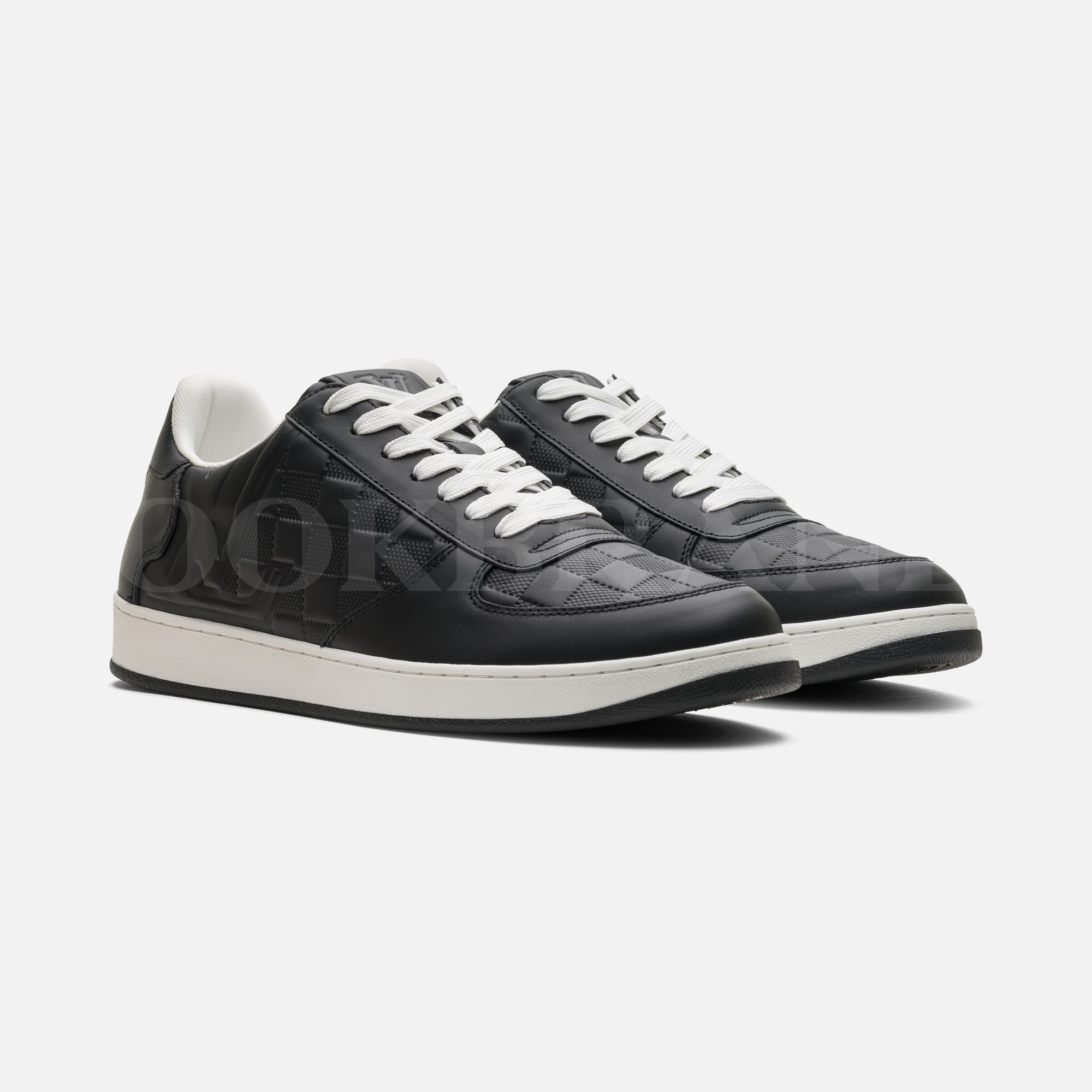 Siyah Erkek Deri Sneaker