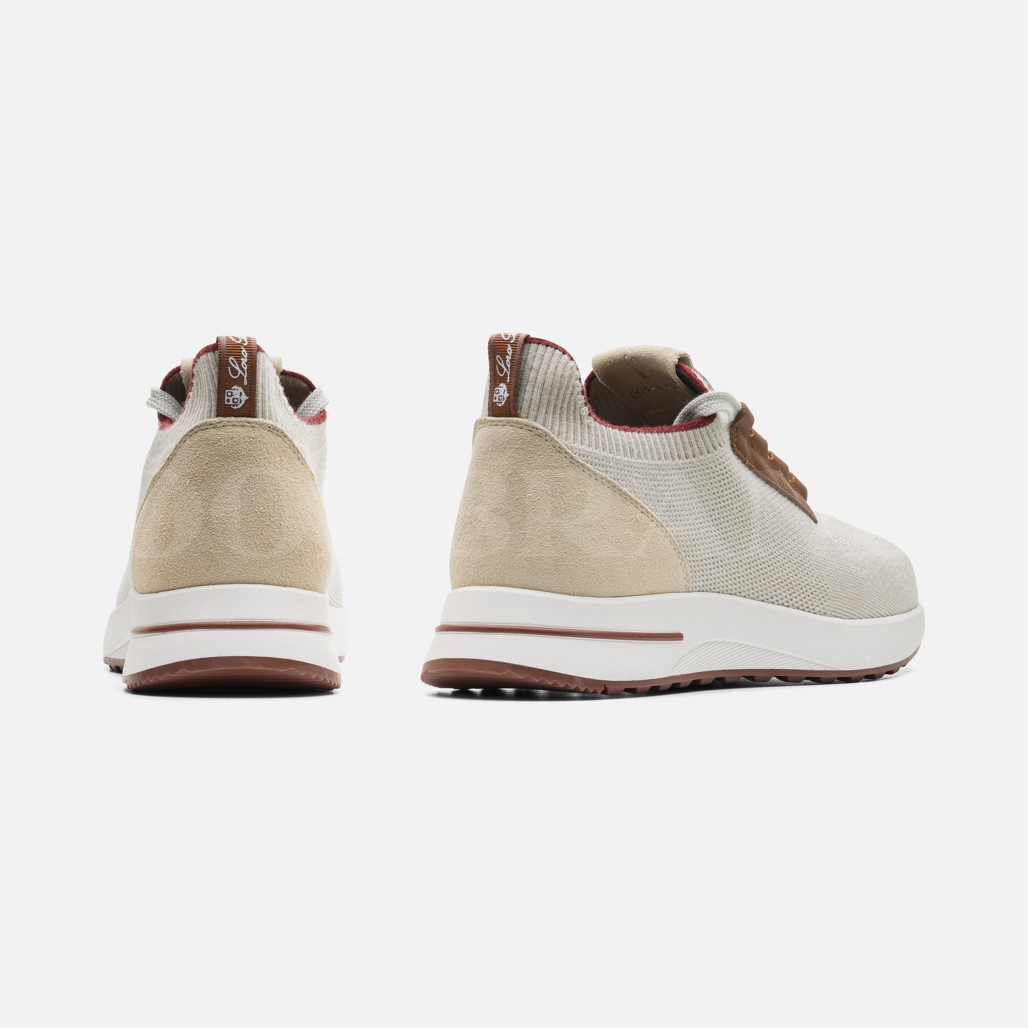 Bej Erkek Deri Sneaker
