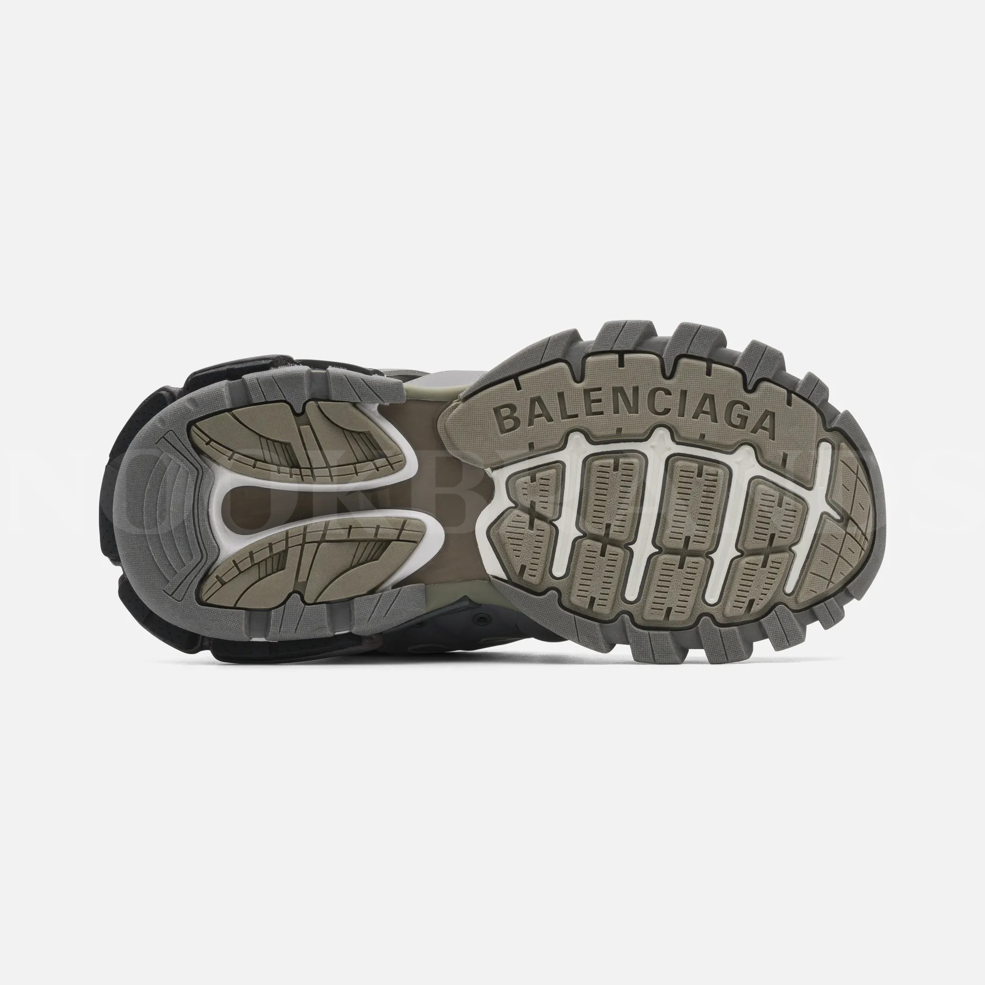 Track Gri Unisex Deri Sneaker
