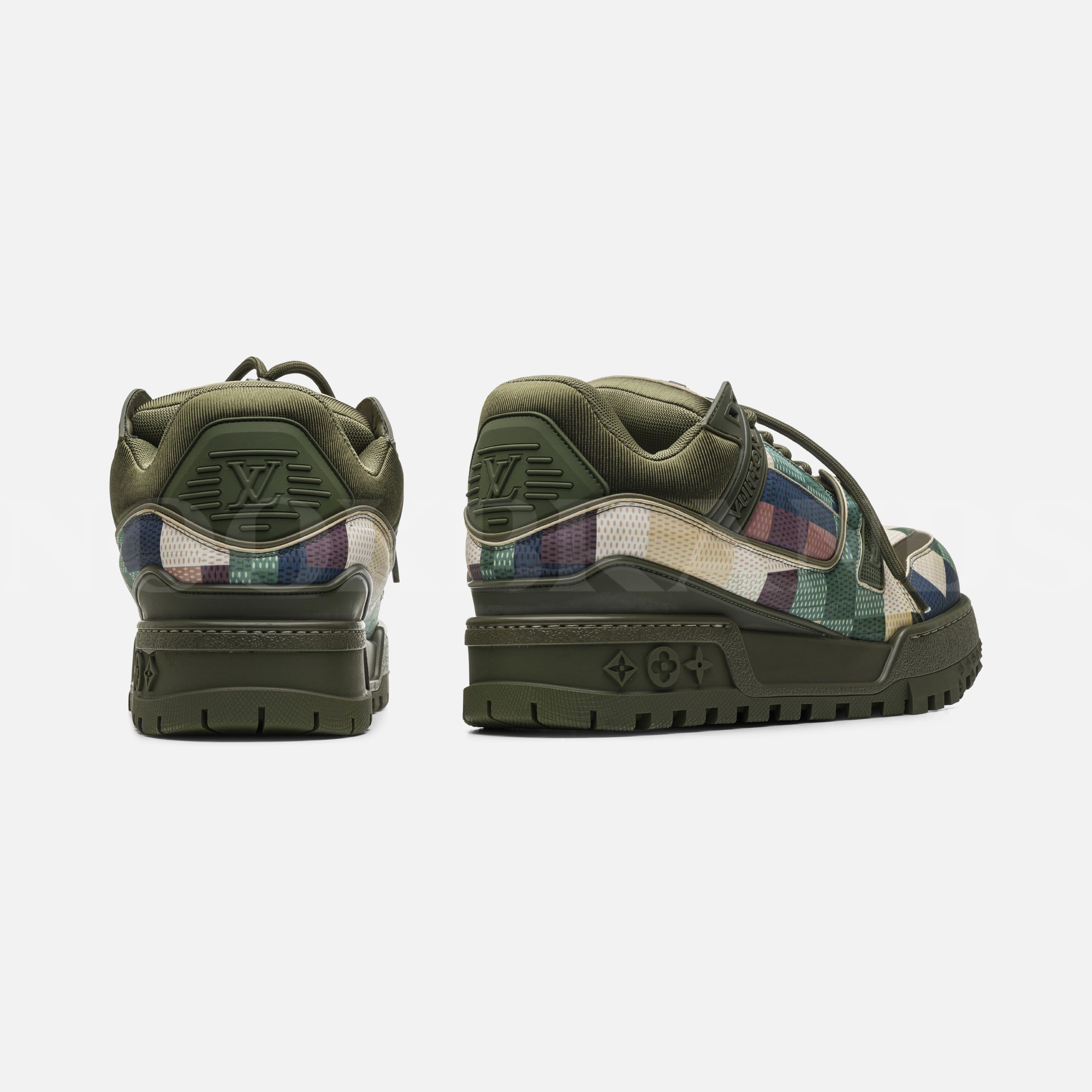 Yeşil Erkek Deri Sneaker