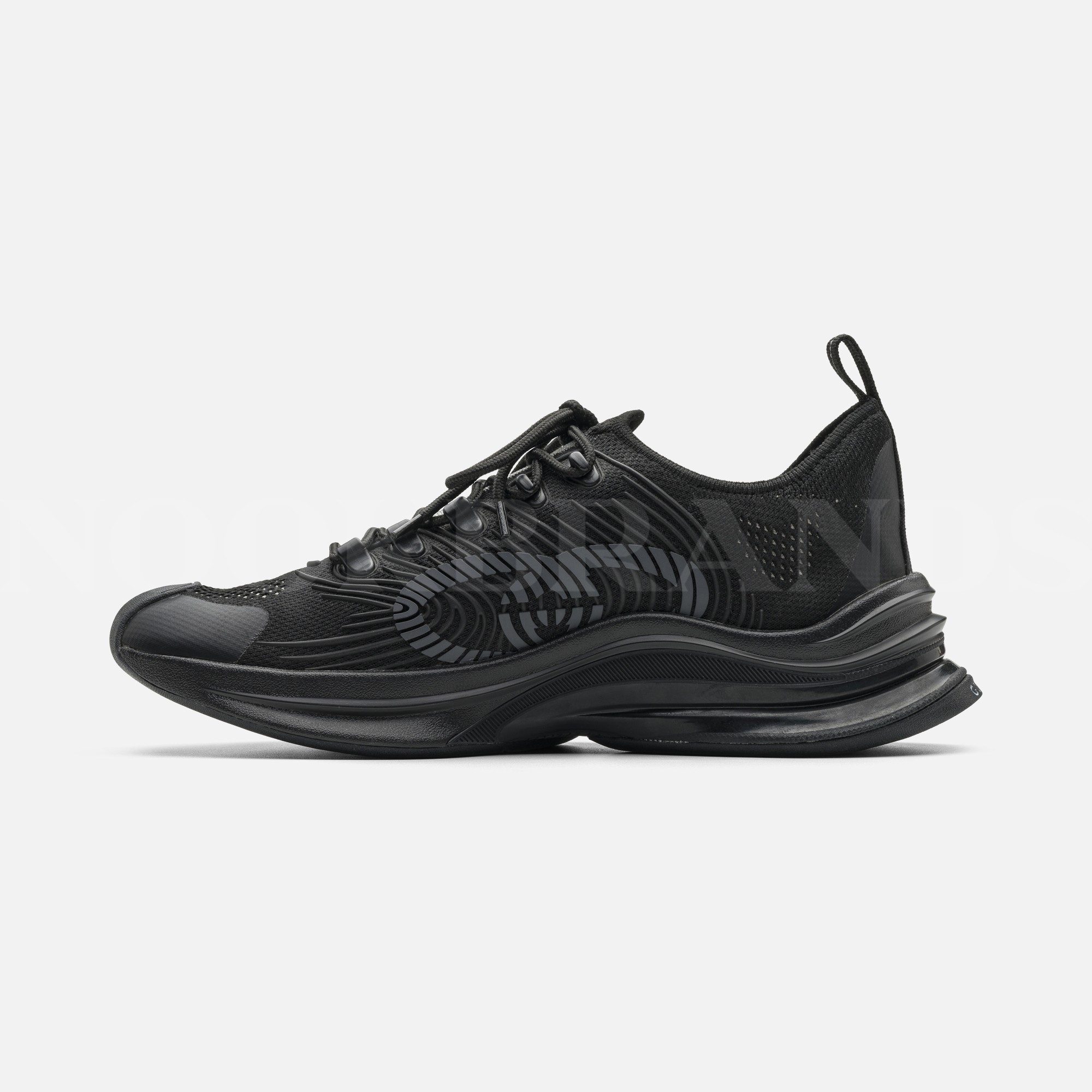 Siyah Erkek Deri Sneaker