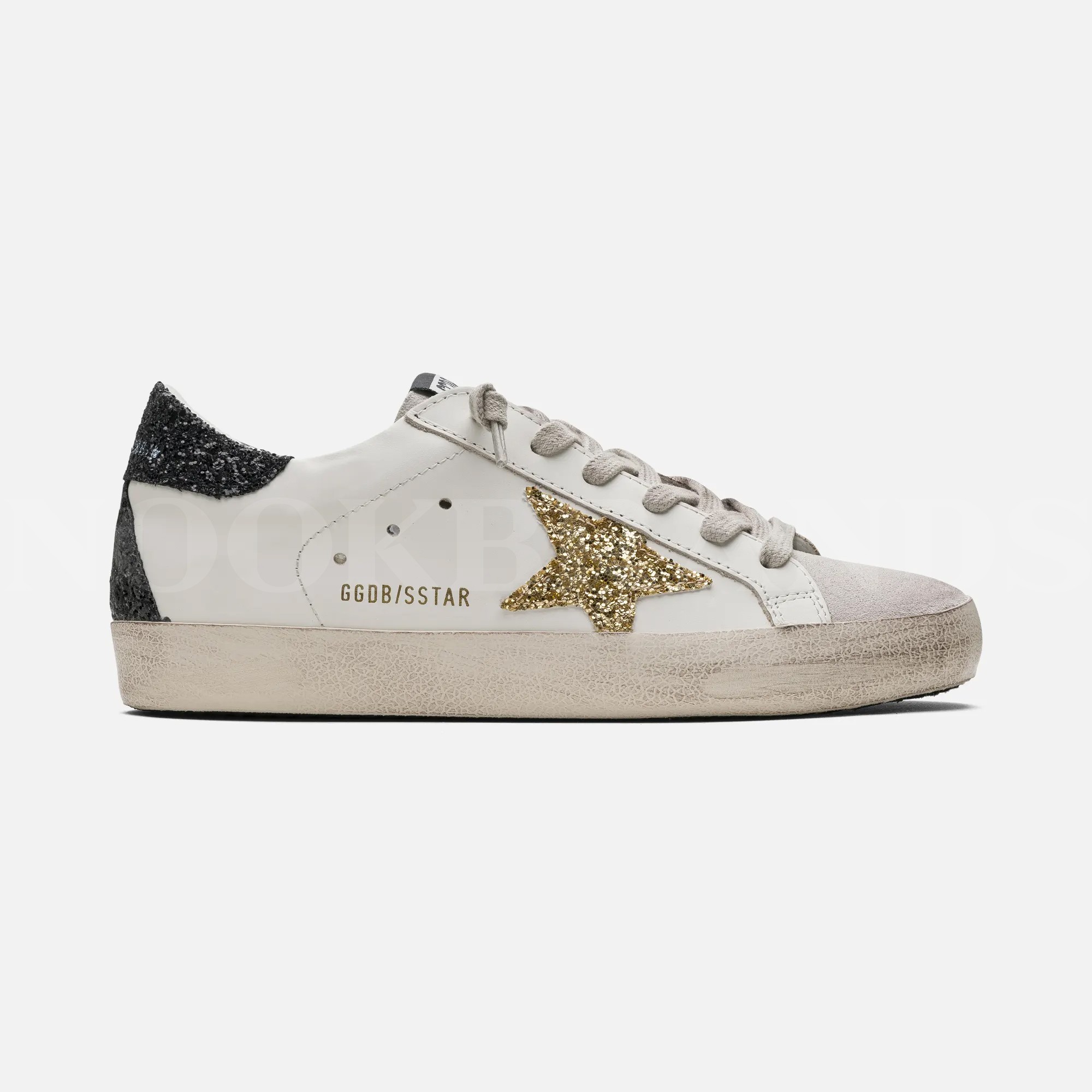 Super Star Beyaz Gold Kadın Deri Sneaker