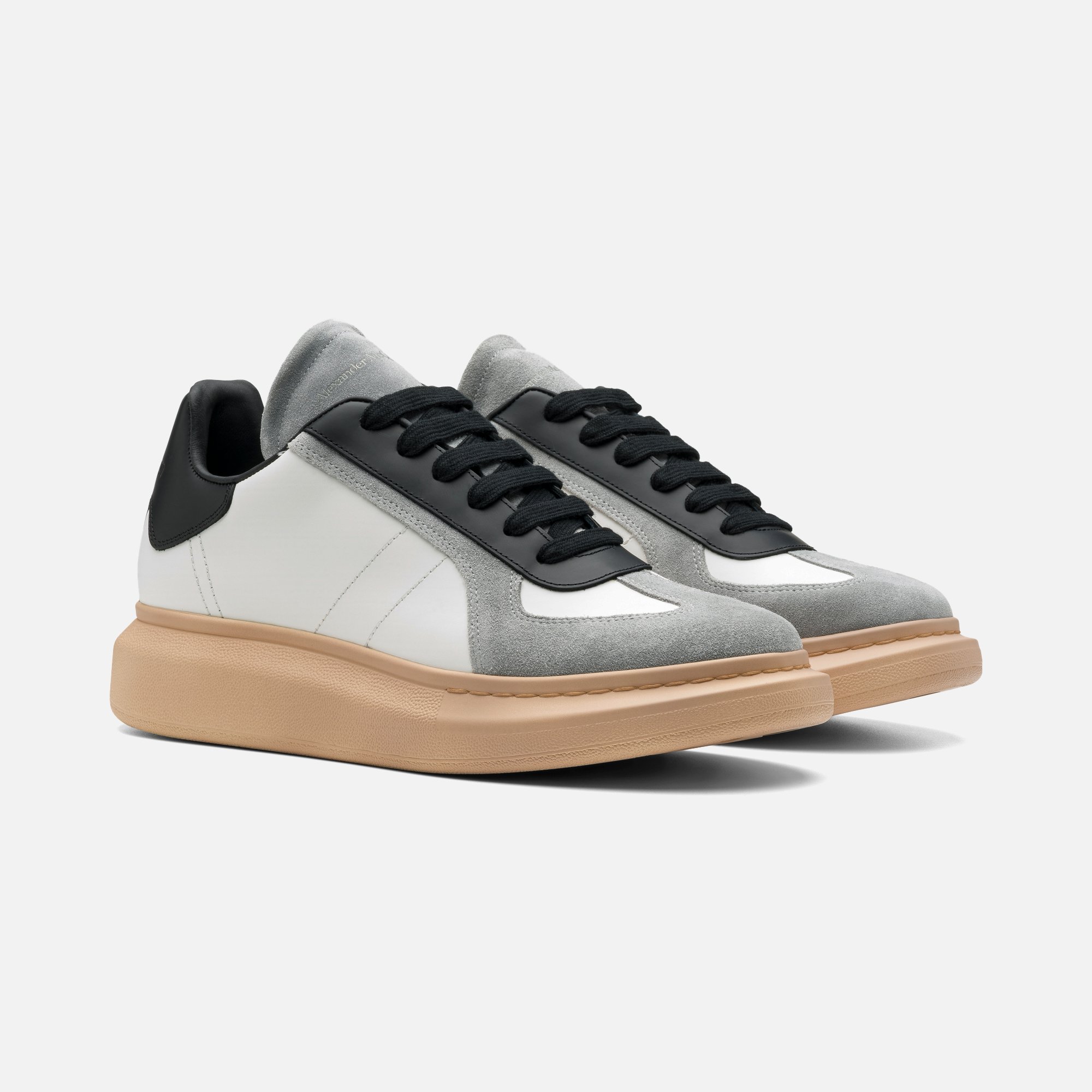 Oversize Beyaz Erkek Deri Sneaker