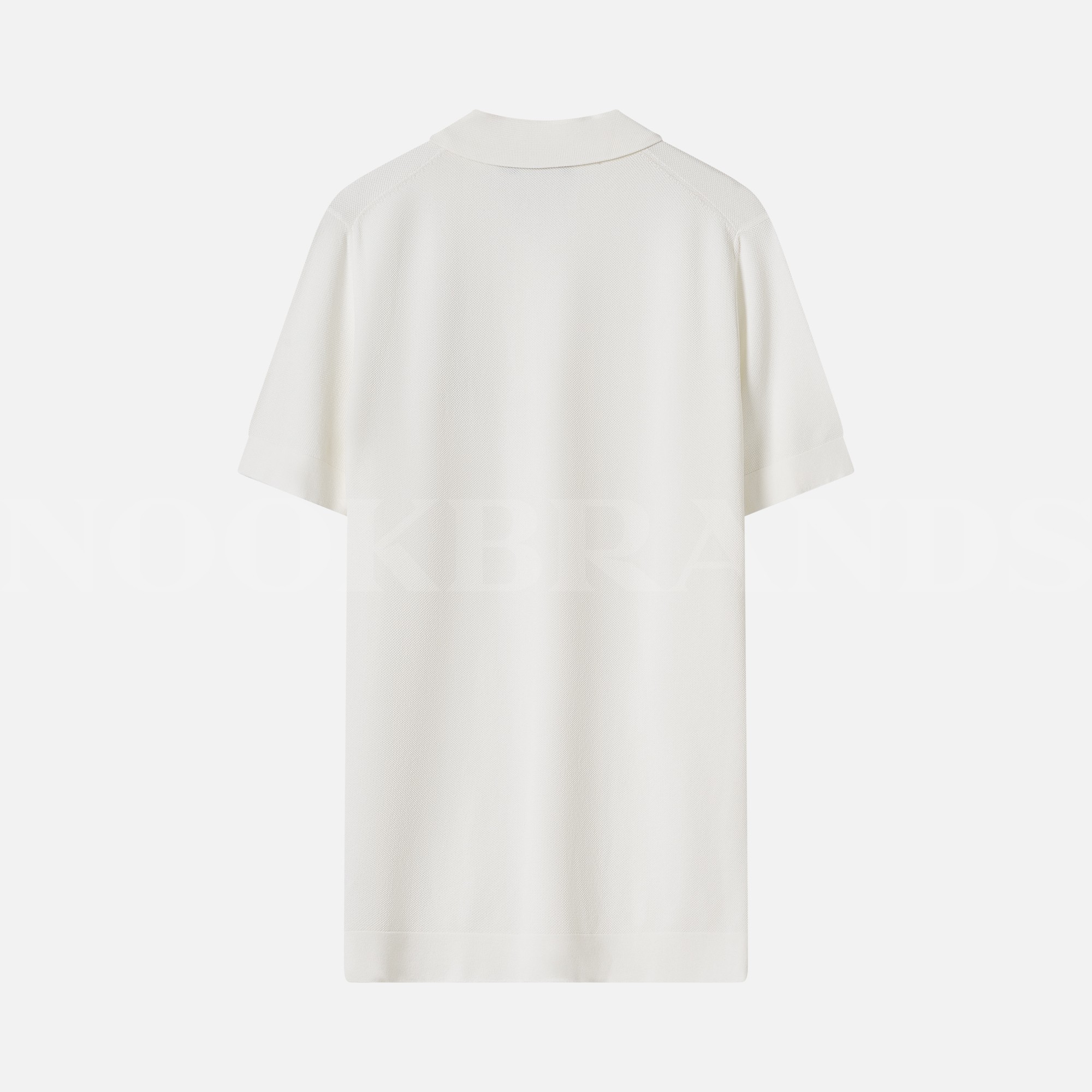 Beyaz Polo Yaka Erkek T-shirt