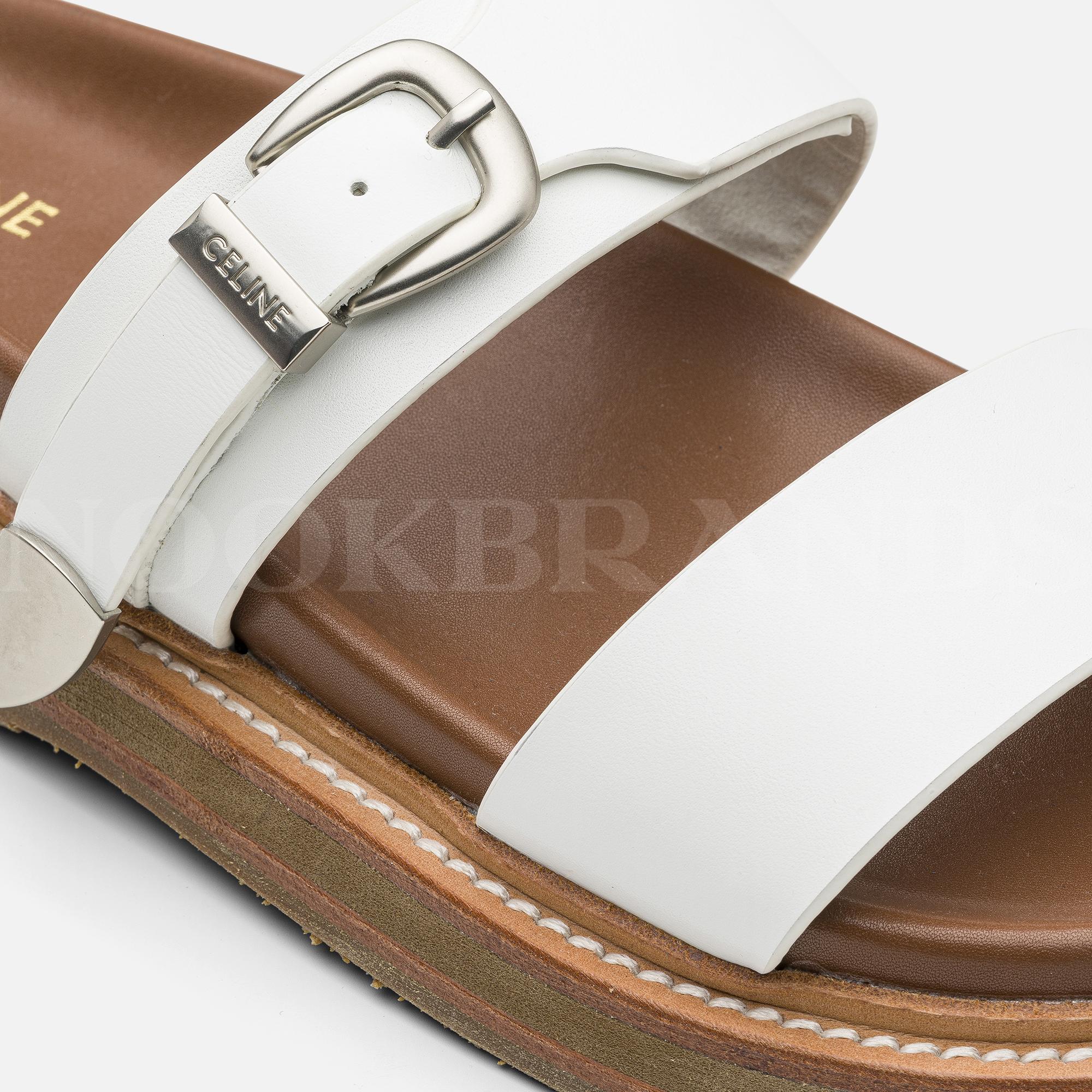 Beyaz Kadın Deri Sneaker