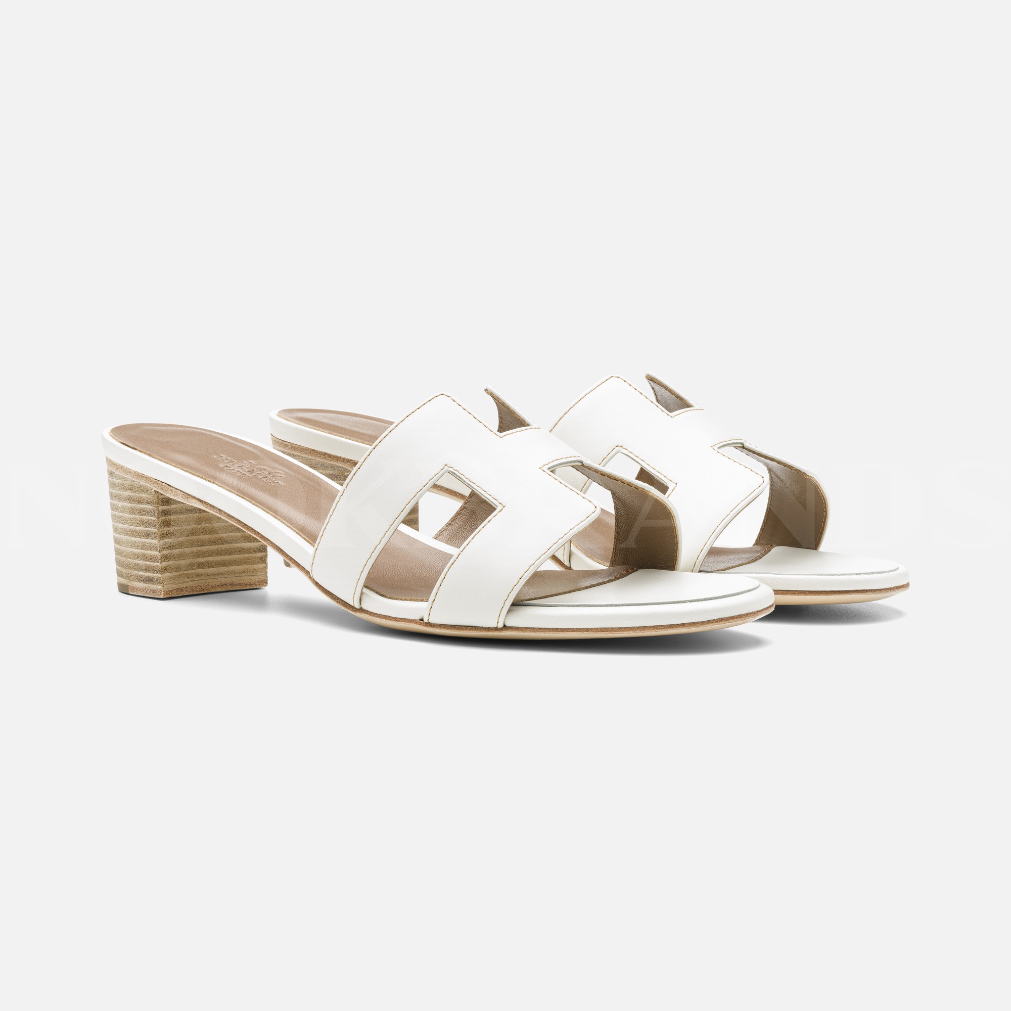 Oasis sandal Deri Kadın Beyaz